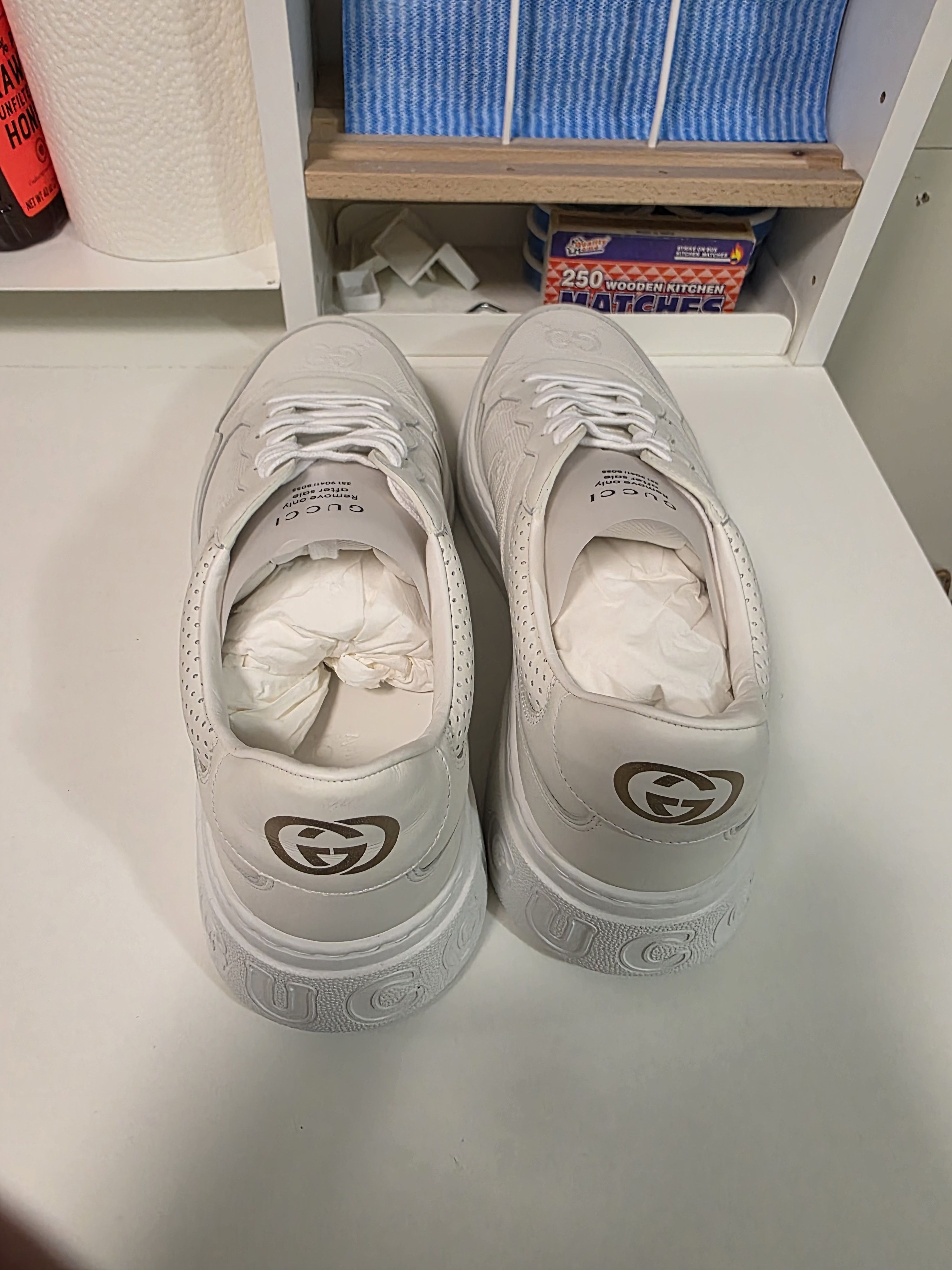 Gucci Gucci GG Embossed Sneaker Size US 14 / EU 47 - 5 Thumbnail