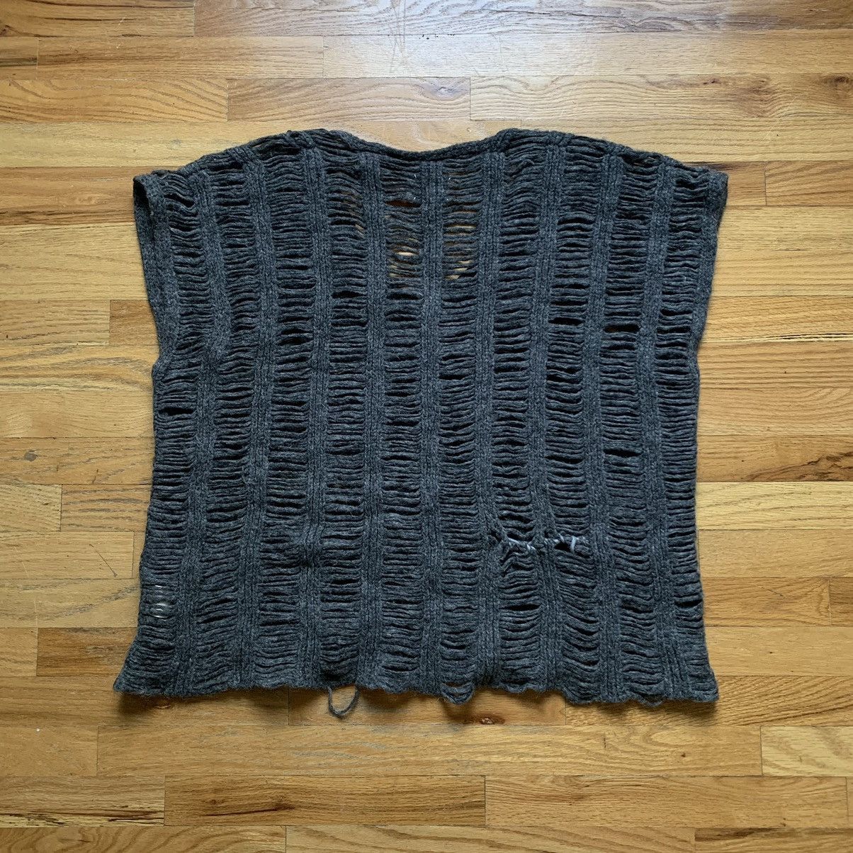 Maison Margiela FW2009 Oversized Spider Knit Alpaca Vest Size US M / EU 48-50 / 2 - 6 Thumbnail