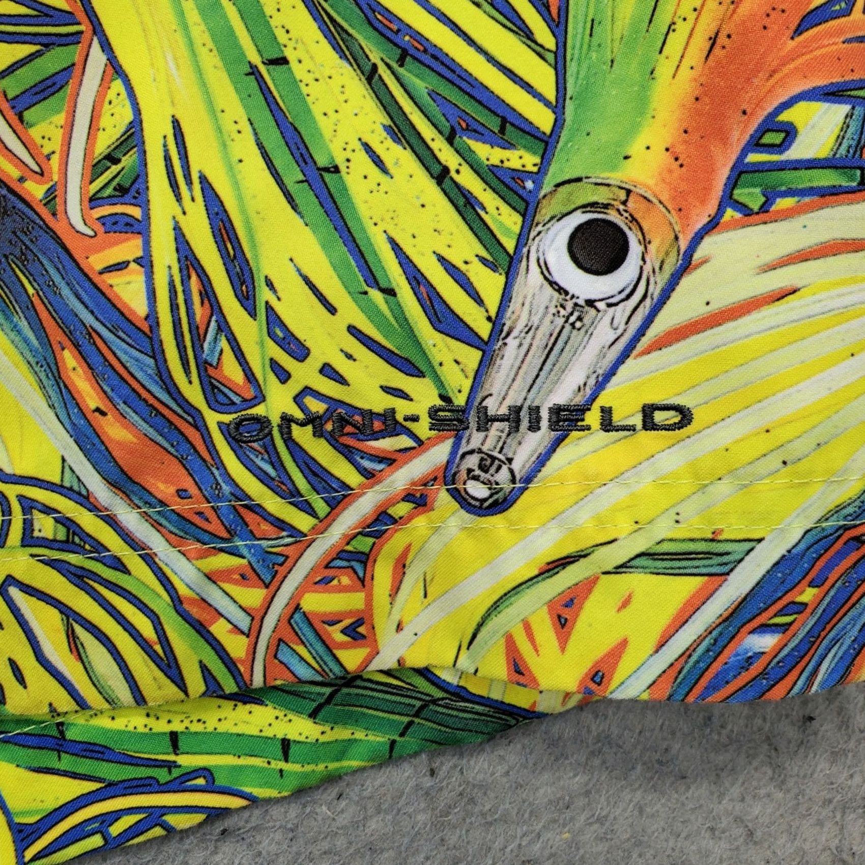Vintage Columbia Mens 38 Multi Squid Lure Print PFG Fishing Board Shorts Shirt Bottom Mens Size US 38 / EU 54 - 6 Thumbnail