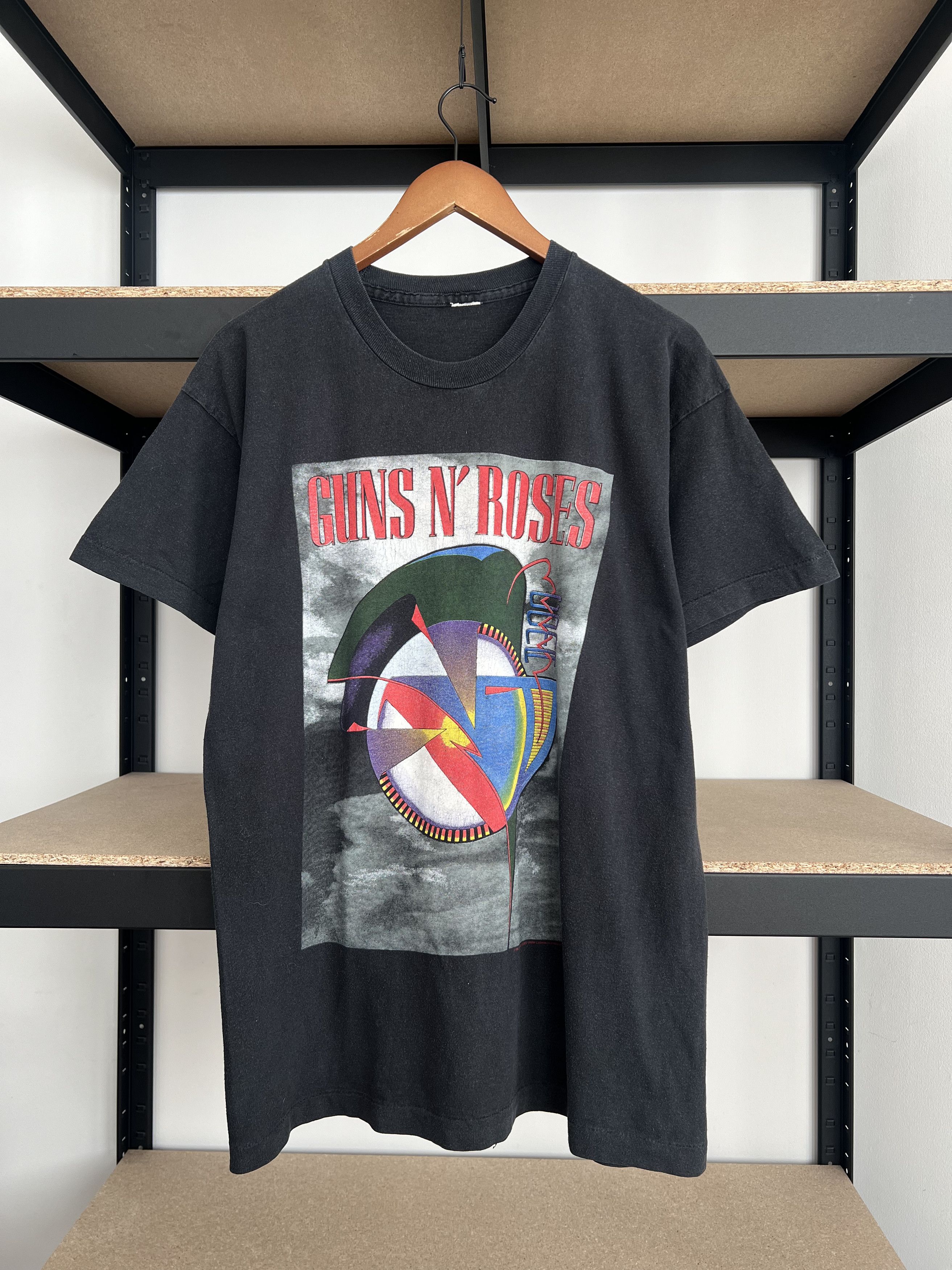 Vintage 1992 Guns N' Roses Coma World Tour Shirt!!! GNR Rock