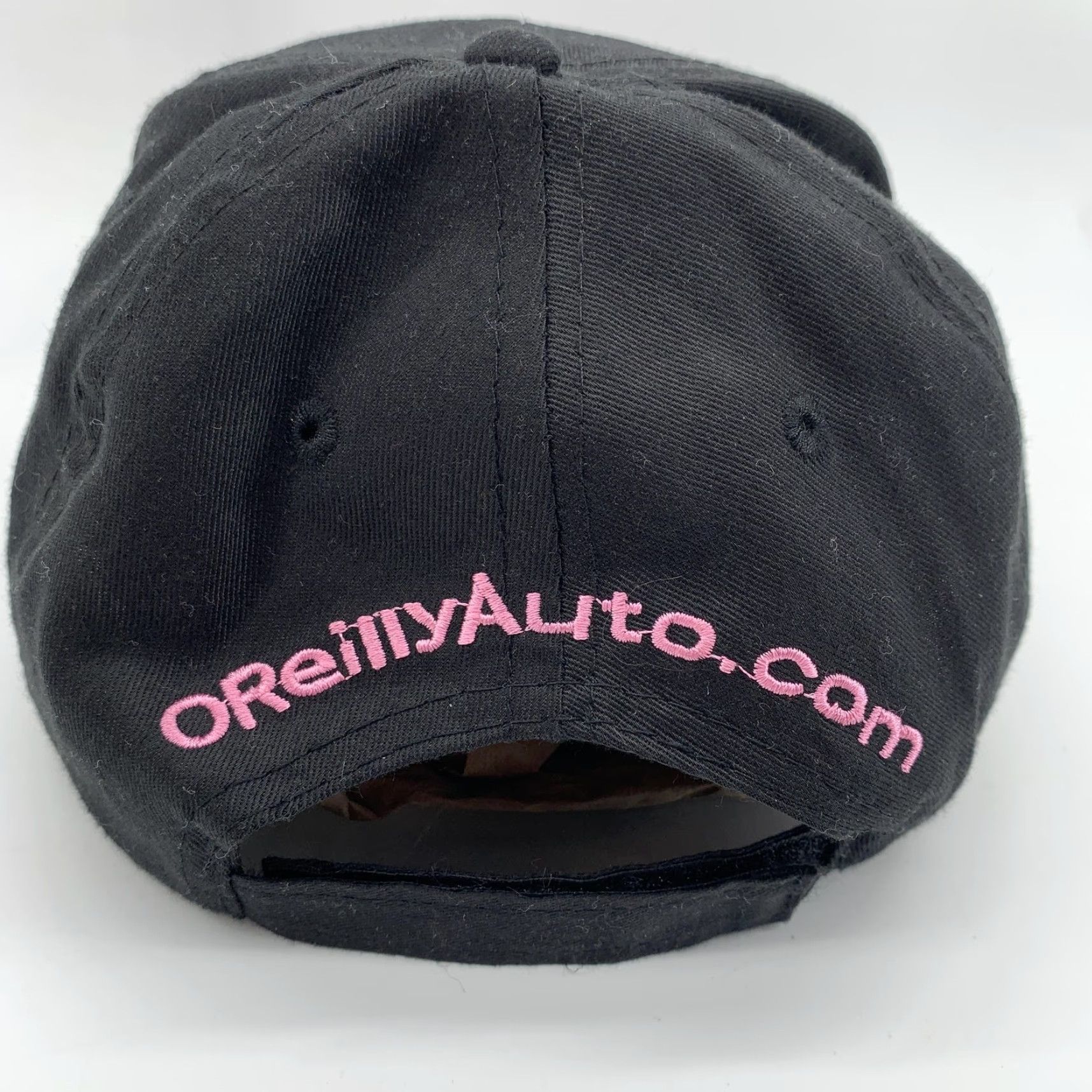 Pinko O'Reilly Auto Parts Hat Cap Adjustable Strap Back Mens Black Pink Baseball Logo One Size Size ONE SIZE - 2 Thumbnail