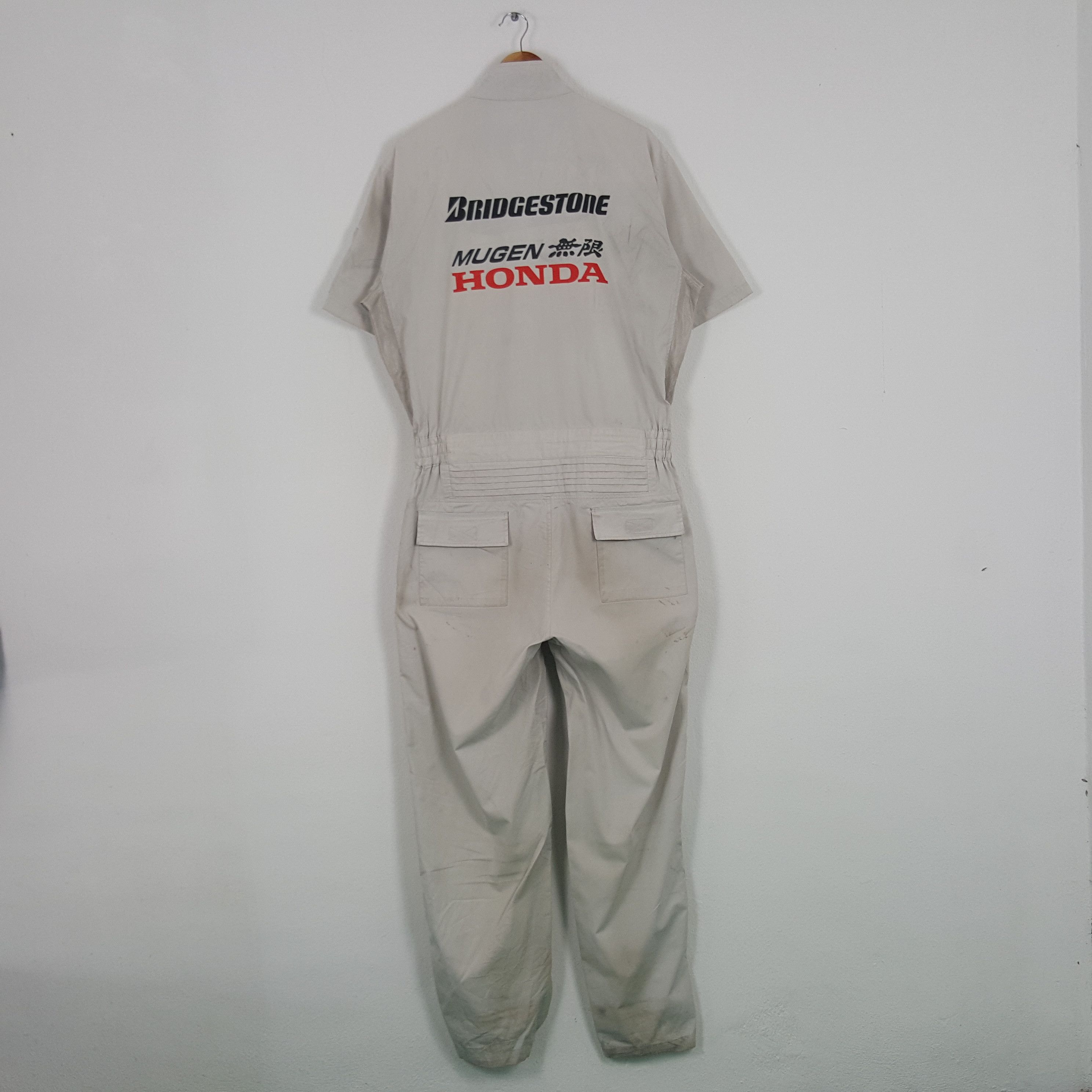 Honda × Japanese Brand × Vintage Vintage Mugen Honda Japanese Racing Team Custom Art Jacket Size US L / EU 52-54 / 3 - 1 Thumbnail