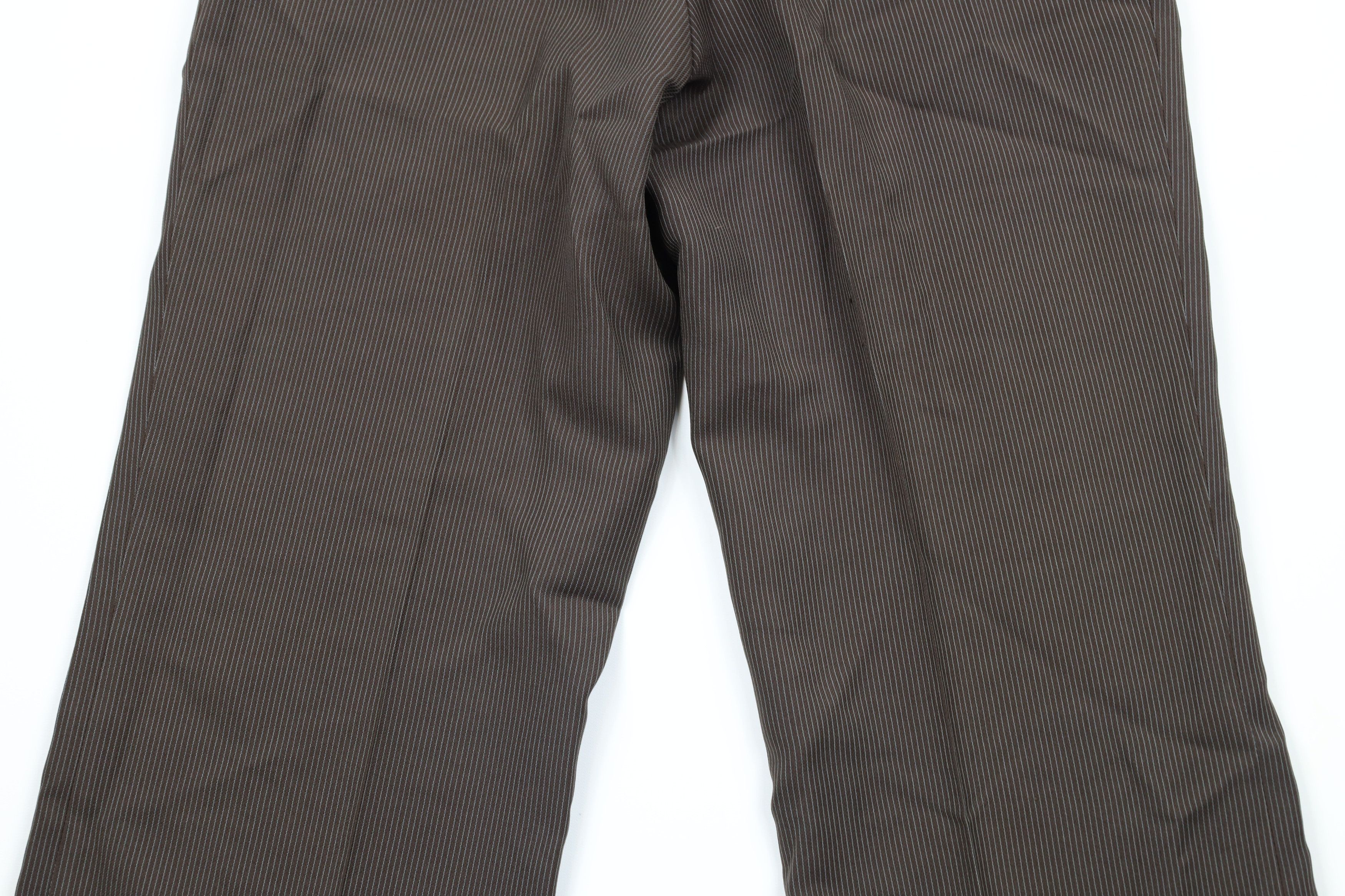 Vintage Vintage 60s 70s Streetwear Knit Bell Bottoms Pants Brown USA Size US 32 / EU 48 - 9 Thumbnail
