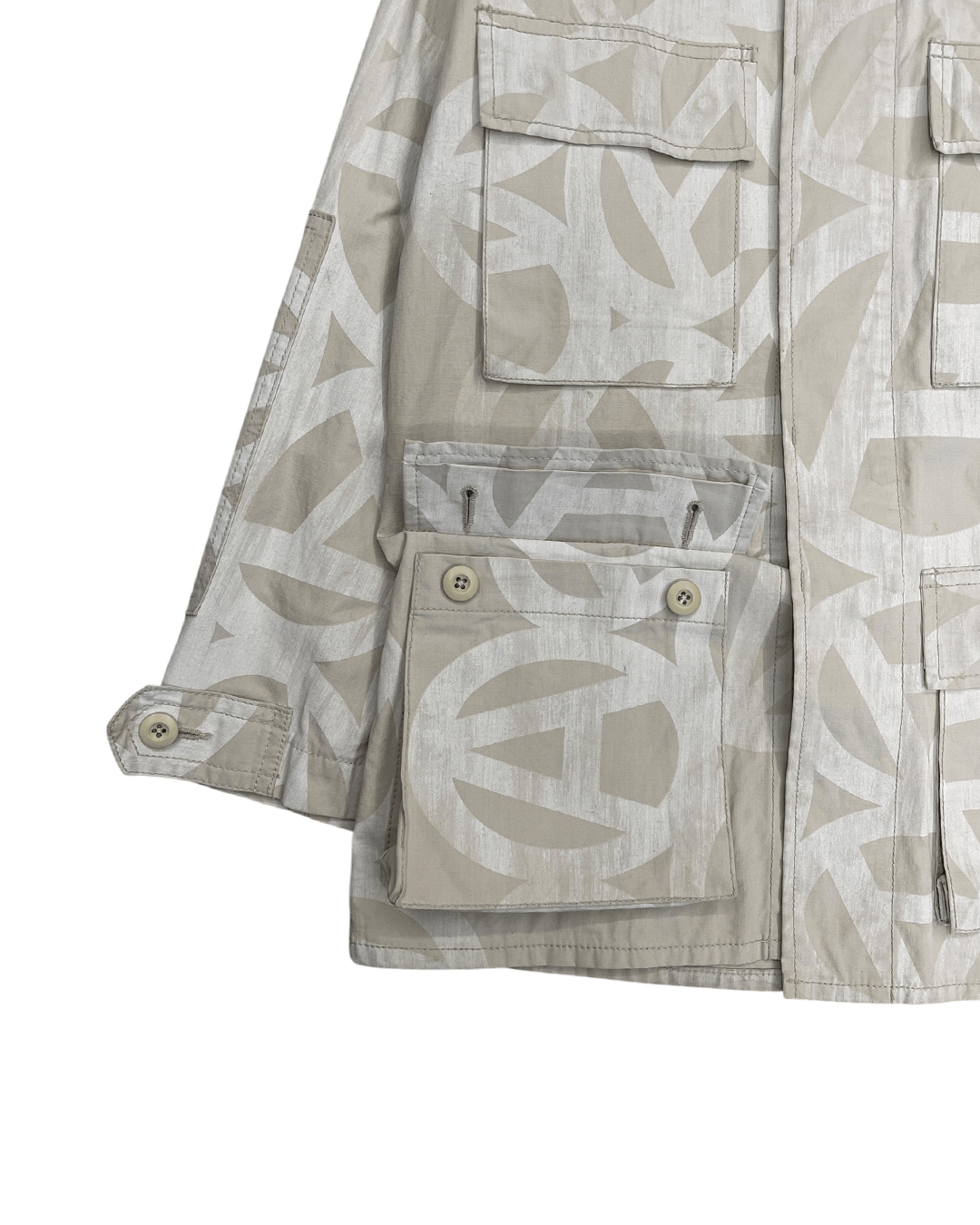 Junya Watanabe Junya Watanabe AD2003 Anarchy Painted Jacket Size US L / EU 52-54 / 3 - 7 Thumbnail