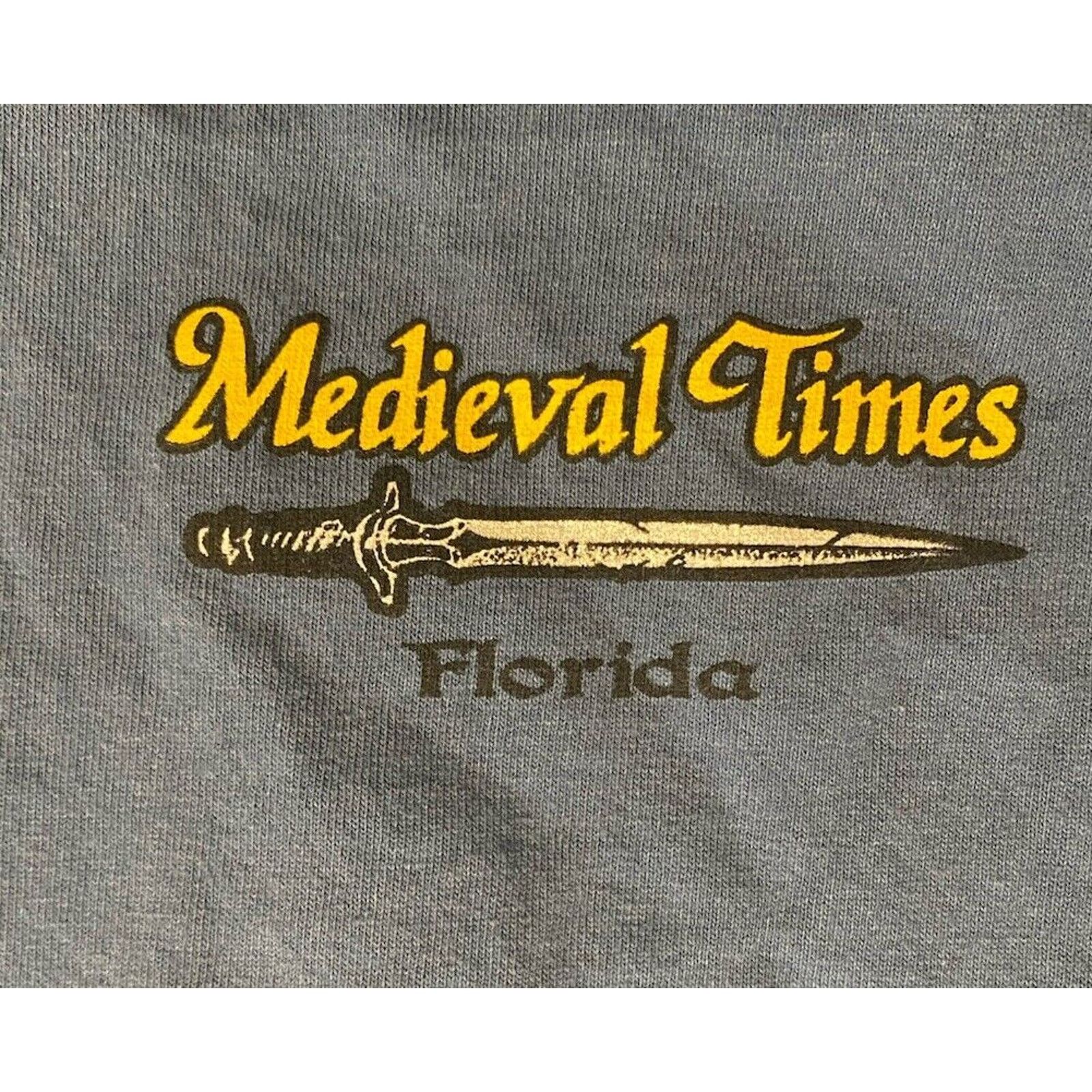 Other Vintage Medieval Times USA T Shirt Mens XL Blue Size US XL / EU 56 / 4 - 5 Thumbnail