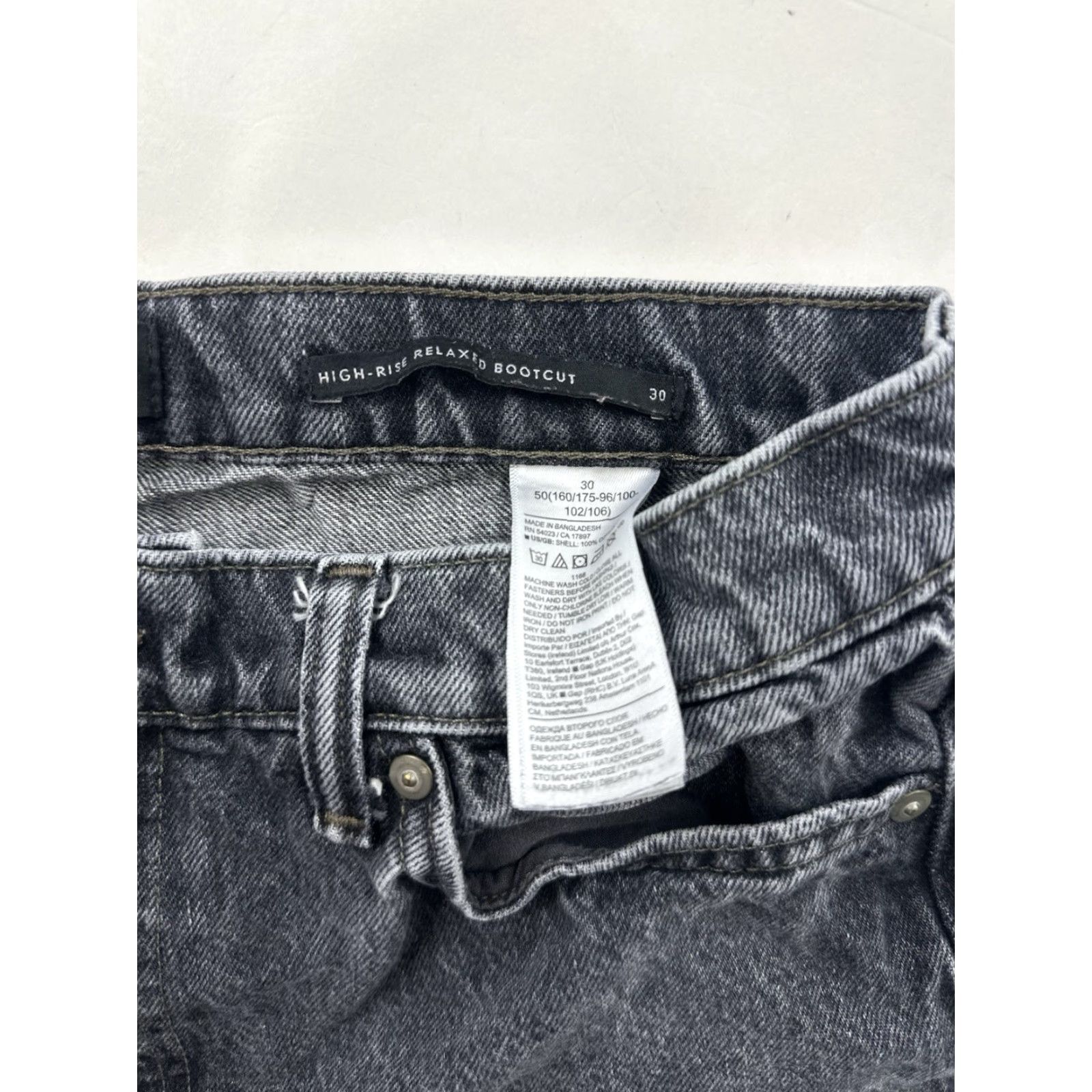 Banana Republic Banana Republic Jeans Women’s 30 Black High Rise Bootcut Size 30" / US 8 / IT 44 - 5 Thumbnail
