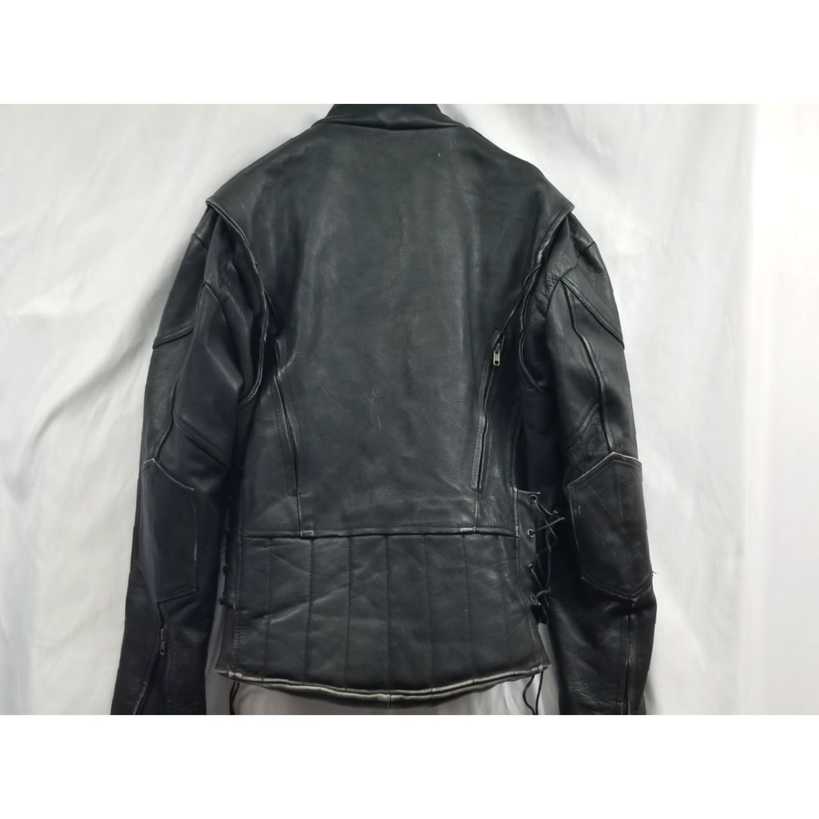 Vintage Antelope Creek Leather Motorcycle Jacket Mens Size 44 Black Embroidered Jacket Size US S / EU 44-46 / 1 - 4 Thumbnail