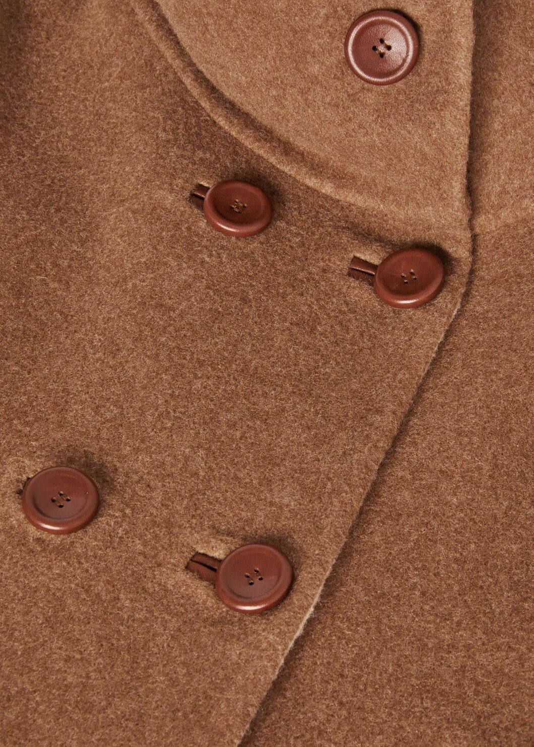 Loro Piana o1w1db10825 FAO3298 Camden Peacoat in Brown Size S / US 4 / IT 40 - 7 Thumbnail