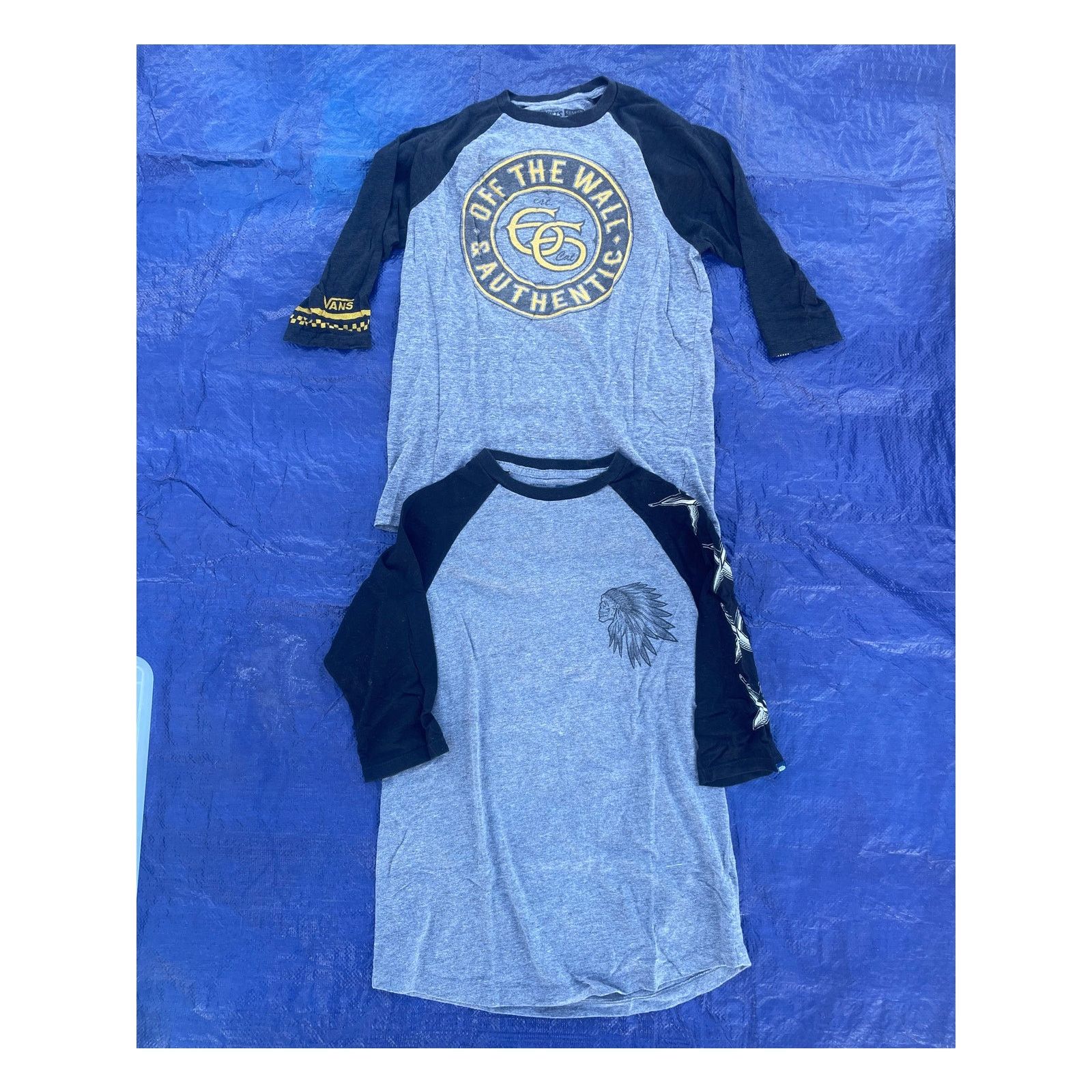 Vans Vans 3/4 Sleeve T-Shirt Mens Small Bundle of 2 Baseball Tee Size US S / EU 44-46 / 1 - 1 Thumbnail