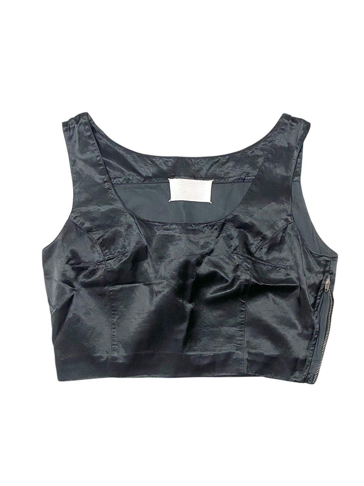 Maison Margiela A/W 1995 BLACK SATIN CORSET Size M / US 6-8 / IT 42-44 - 1 Thumbnail