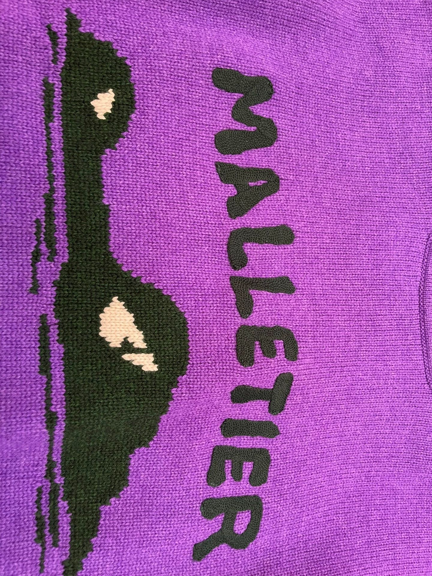 Louis Vuitton LV Thick Wool Sweater L Cartoon Embroidered, Big Logo Size US XL / EU 56 / 4 - 2 Thumbnail