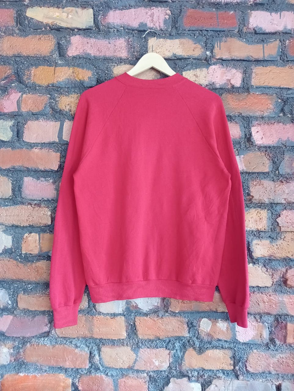 Jerzees Vintage Red Devi Sweatshirt Size US L / EU 52-54 / 3 - 4 Thumbnail