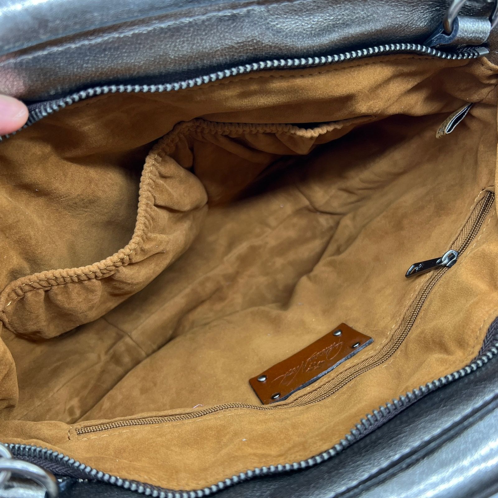 Other Patricia Nash Leather Ossi Satchel with Crossbo Size ONE SIZE - 6 Thumbnail