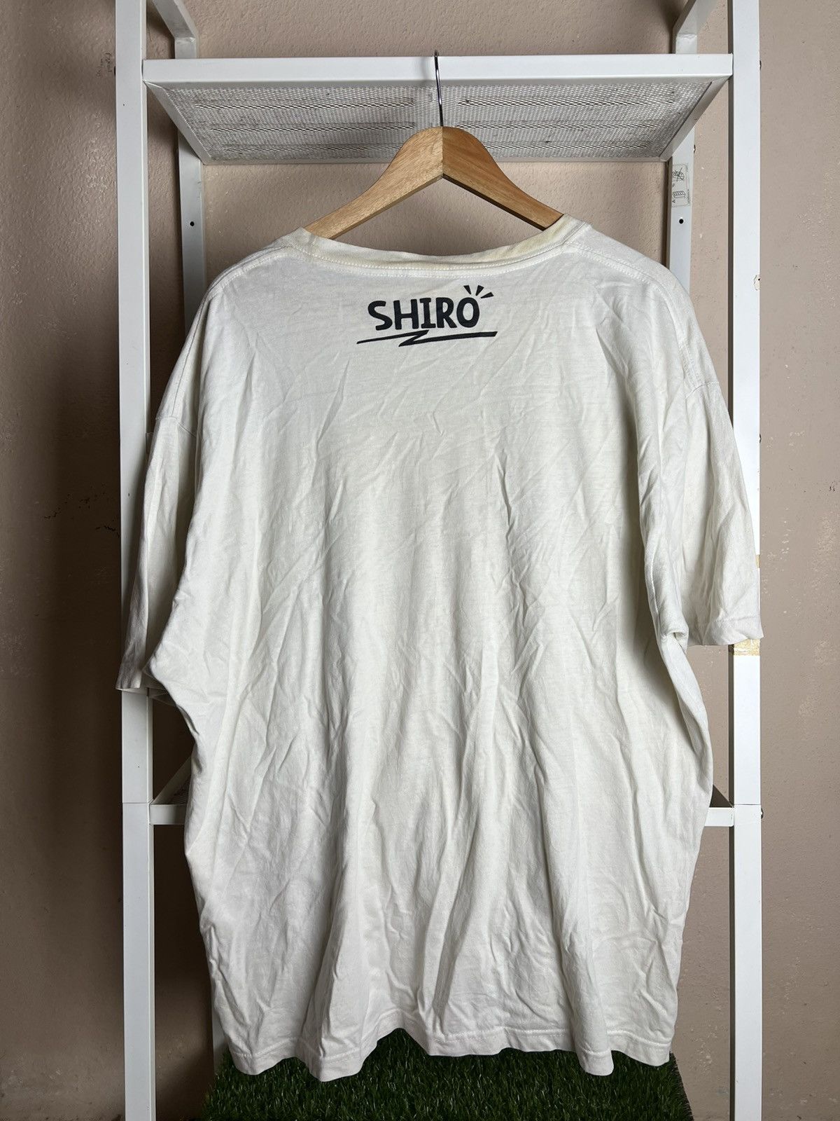 Anime Vintage Crayon Shin Chan Character Shiro Oversize Size US XXL / EU 58 / 5 - 5 Thumbnail