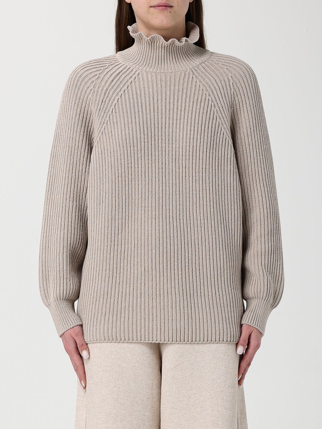 Max Mara Max Mara Sweater Woman Grey Size M / US 6-8 / IT 42-44 - 1 Thumbnail