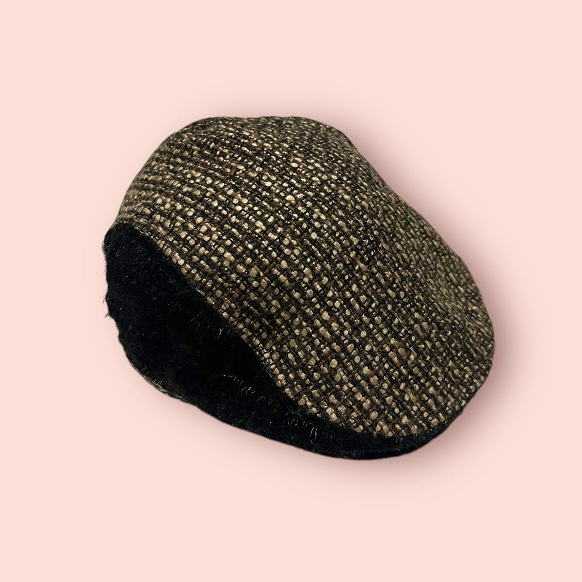 Japanese Brand × Le Grande Bleu (L.G.B.) RARE VINTAGE CATCHUP KNITTED WOOL BLEND BARETTA Size ONE SIZE - 4 Thumbnail