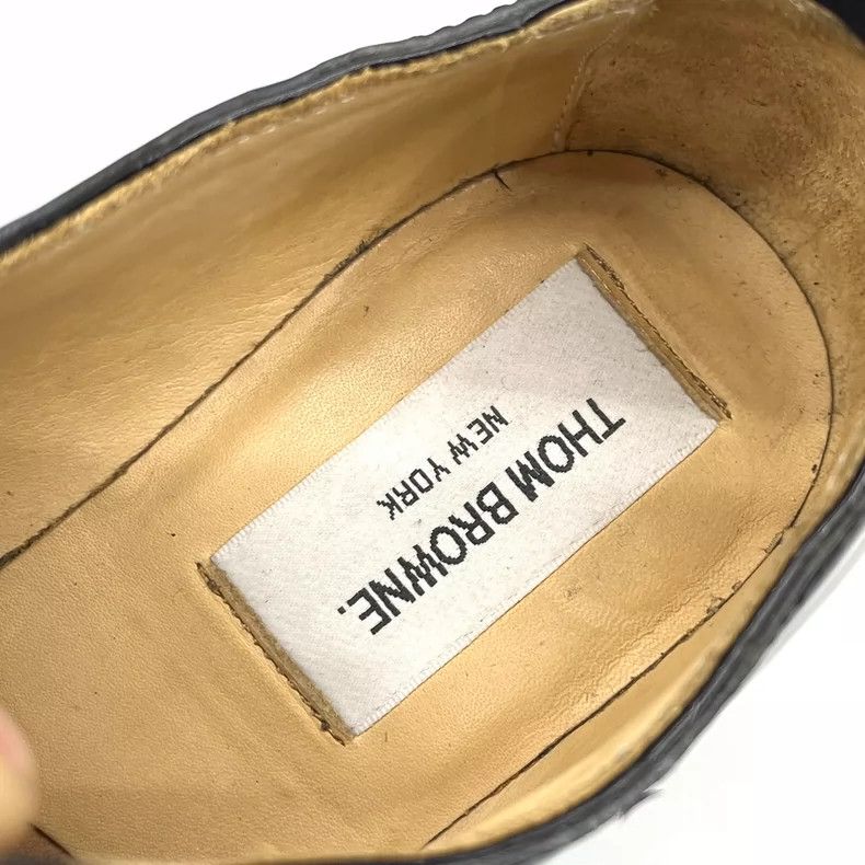 Thom Browne Thom Browne Leather leather shoes Size US 6 / EU 39 - 6 Thumbnail