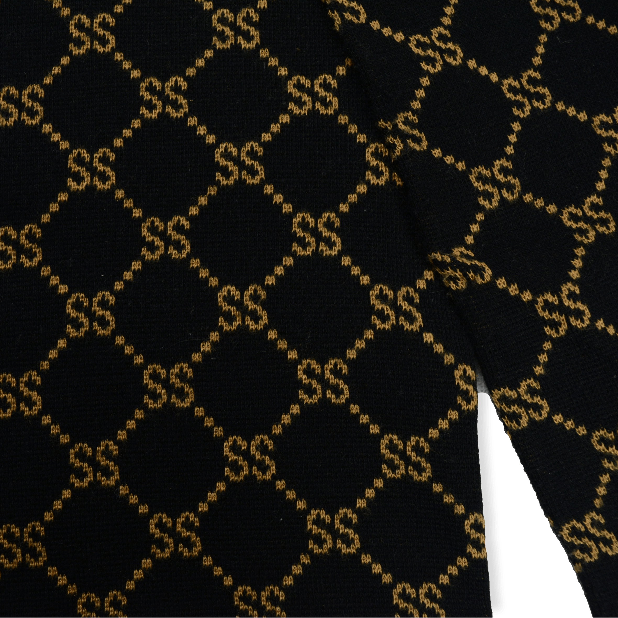 Stussy Vintage Rare 90's Stussy 'Stucci' monogram scarf | Grailed