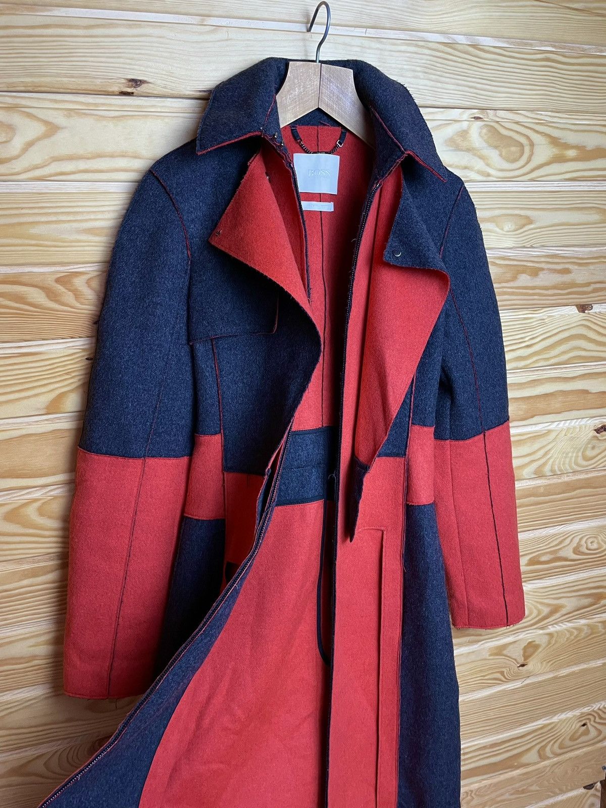Hugo Boss RARE Hugo Boss Women Wool Coat Size S Runway Edition Size S / US 4 / IT 40 - 12 Thumbnail