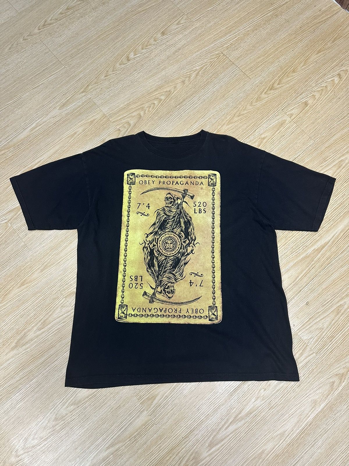 Obey Vintage Obey Propaganda Tshirt A554 Size US L / EU 52-54 / 3 - 1 Thumbnail