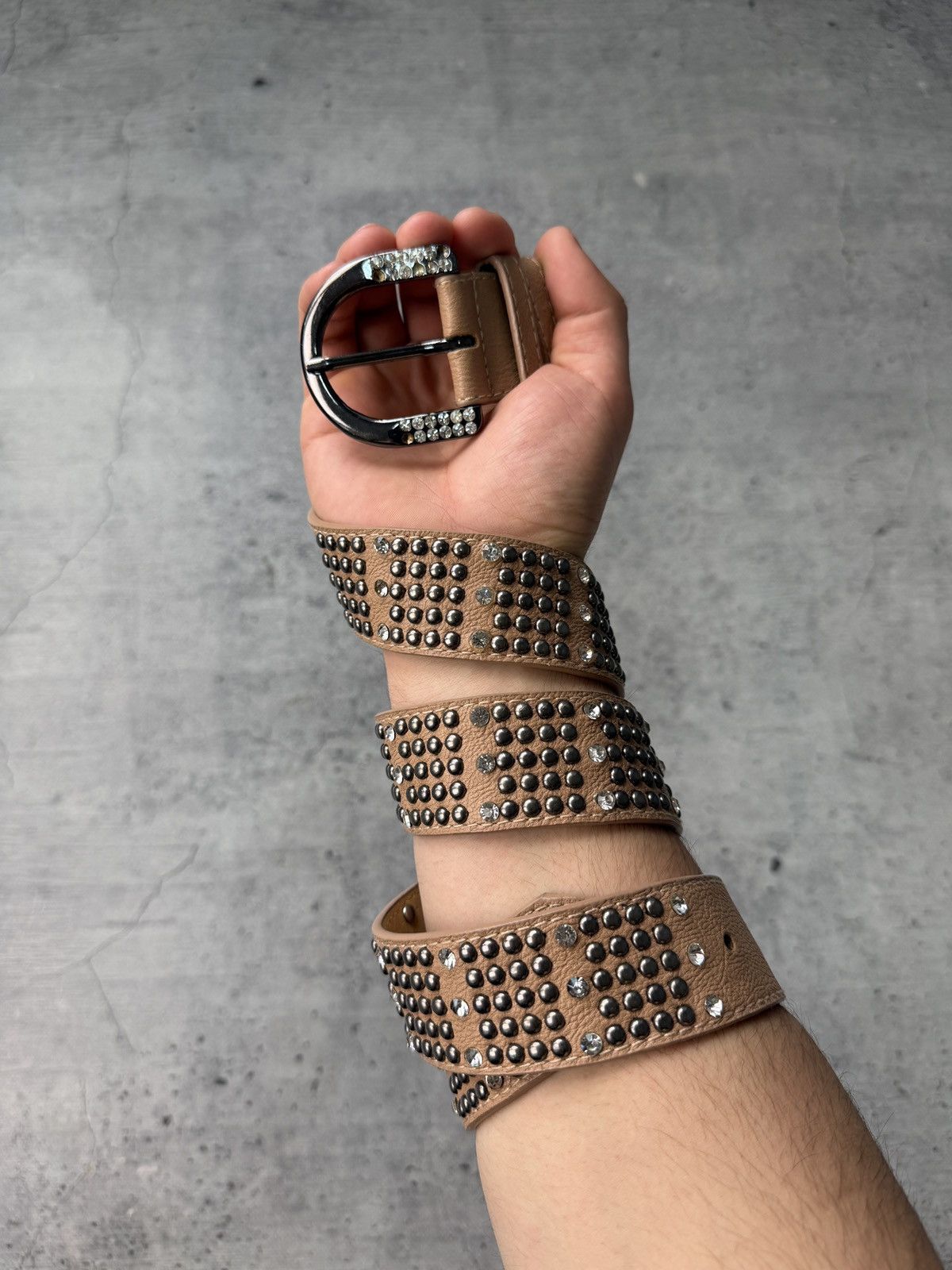 アクセサリー NUMBER (N)INE 07SS leather belt bangle Number (N)ine × Takahiromiyashita The Soloist. Rare!! Number nine