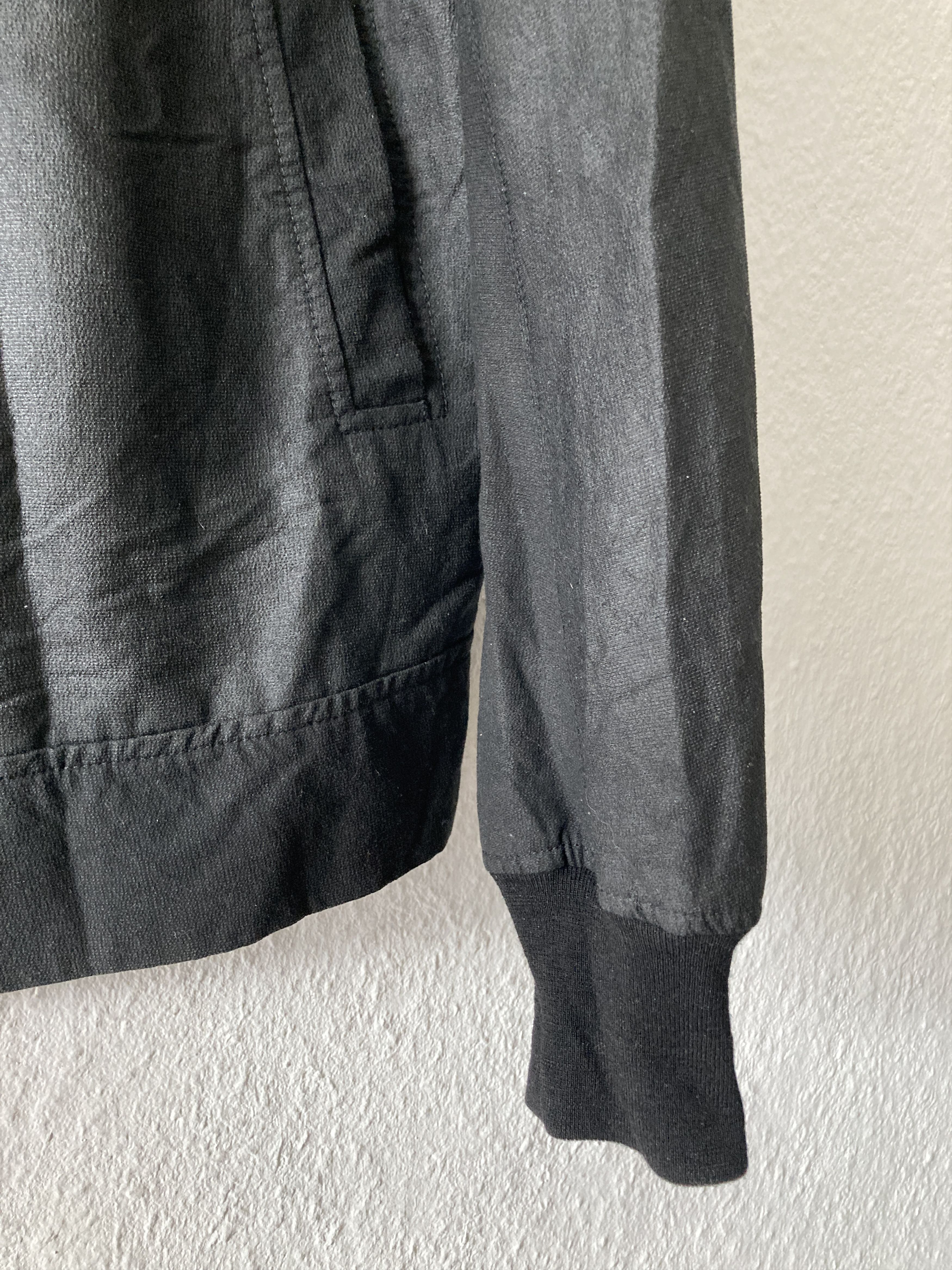 Rick Owens S/S 09 "STRUTTER" Waxed Black Berger Jacket Rick Owens XL Size US XL / EU 56 / 4 - 6 Thumbnail
