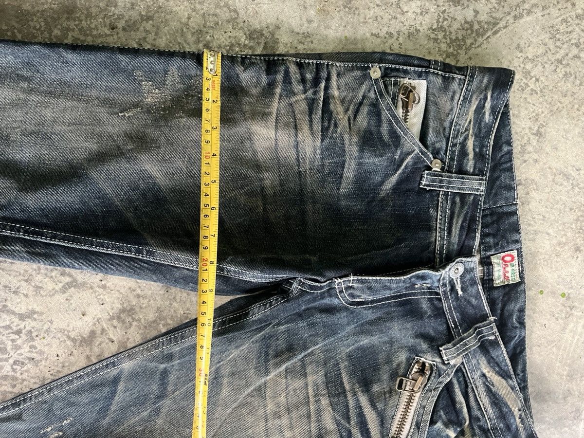 If Six Was Nine × Japanese Brand × Vintage Flare Mudwash Crazy Denim Size US 33 - 10 Thumbnail