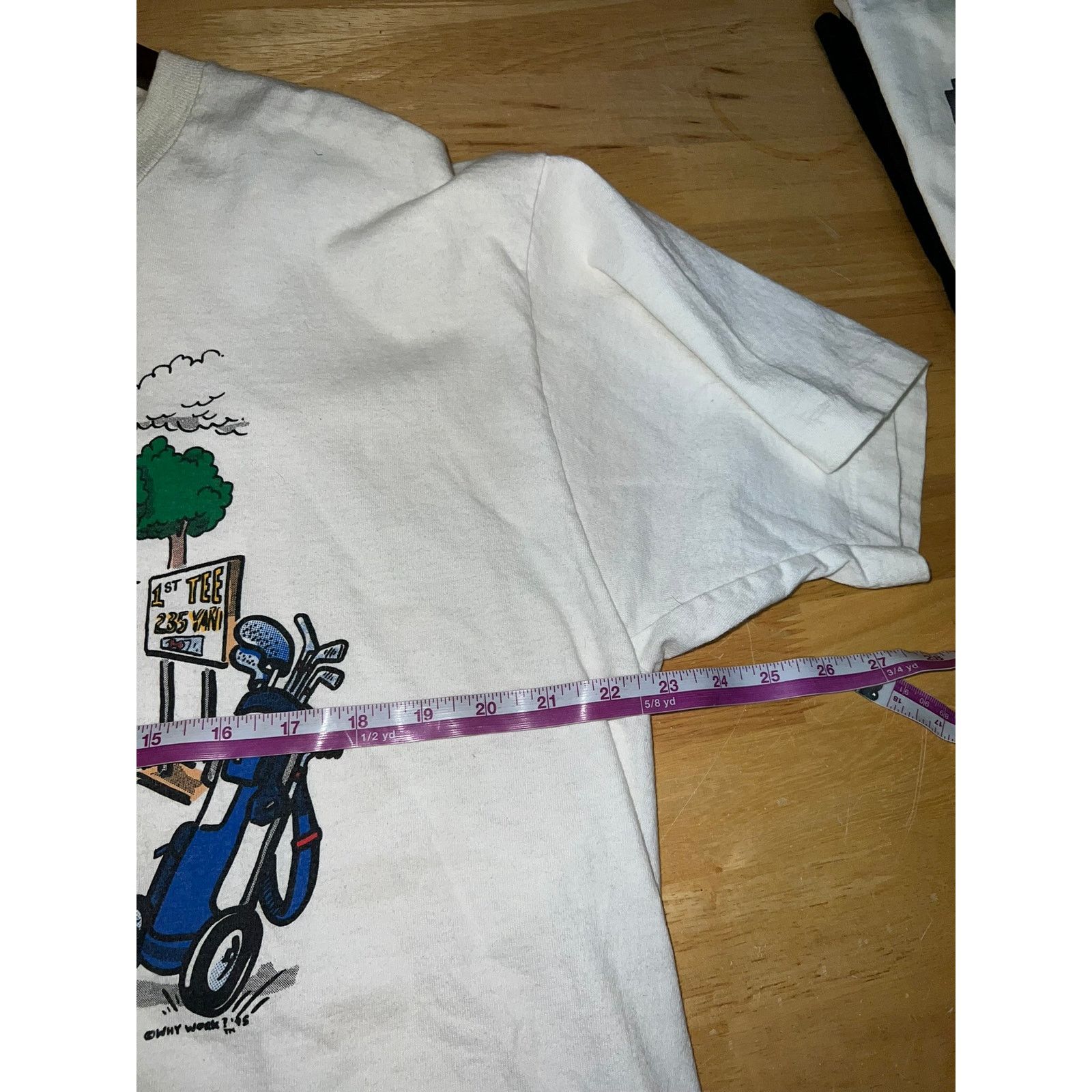 Vintage Vintage Golf Shirt Looking For A Foursome Wife Left Tee XL Size US XL / EU 56 / 4 - 9 Thumbnail