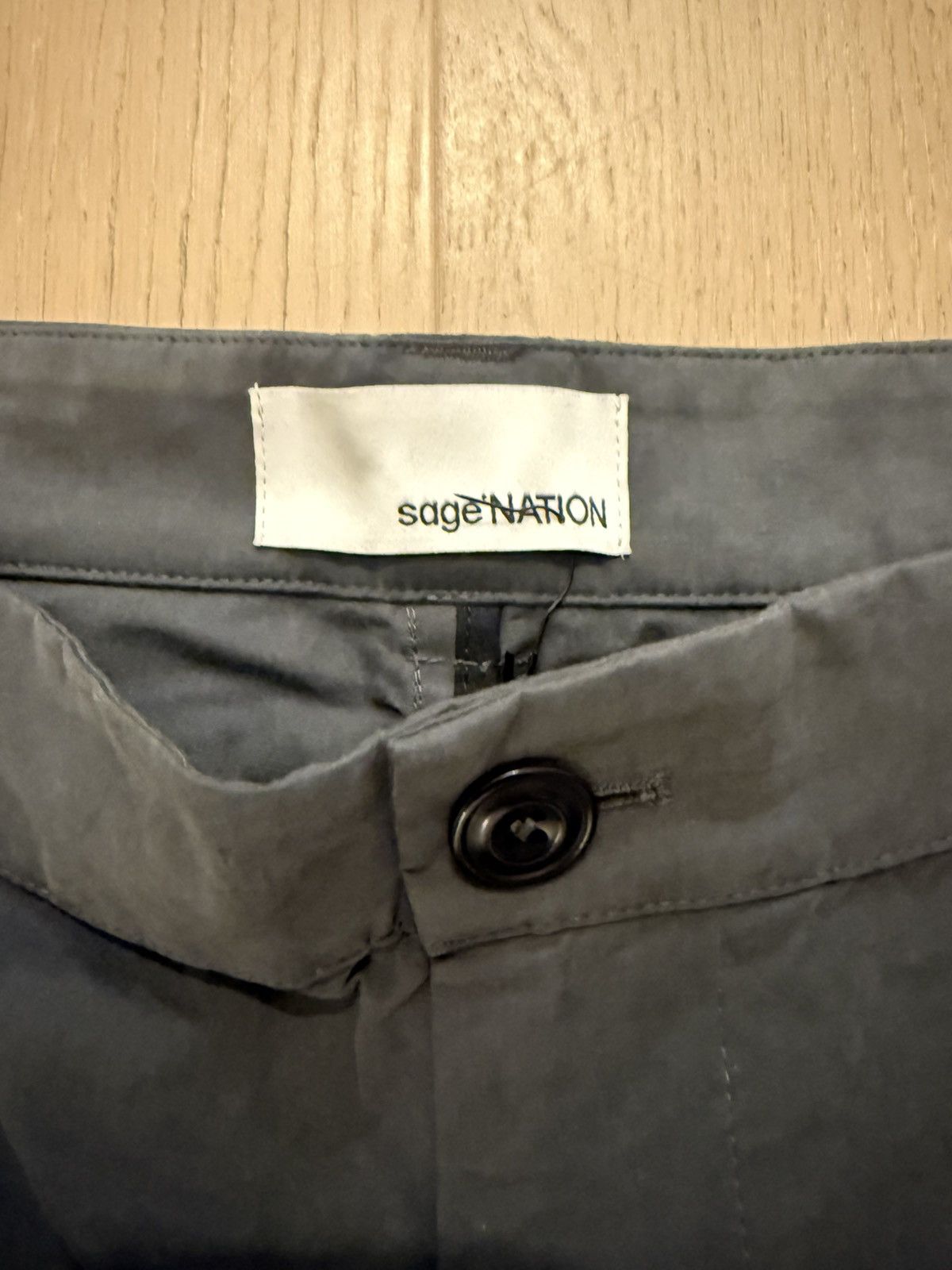 SAGE NATION Sage Nation Carpenter Trouser - Charcoal Size US 32 / EU 48 - 3 Thumbnail