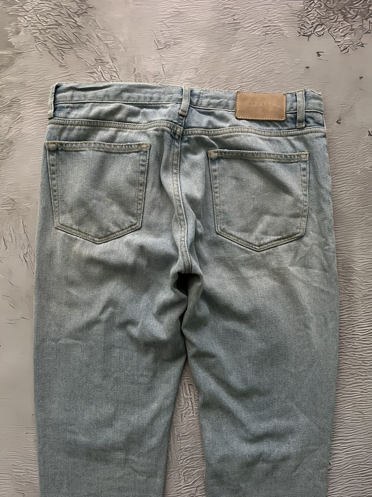 Sandro Sandro Etroit Streetwear Blue Denim Jeans Men’s Size US 31 - 8 Thumbnail