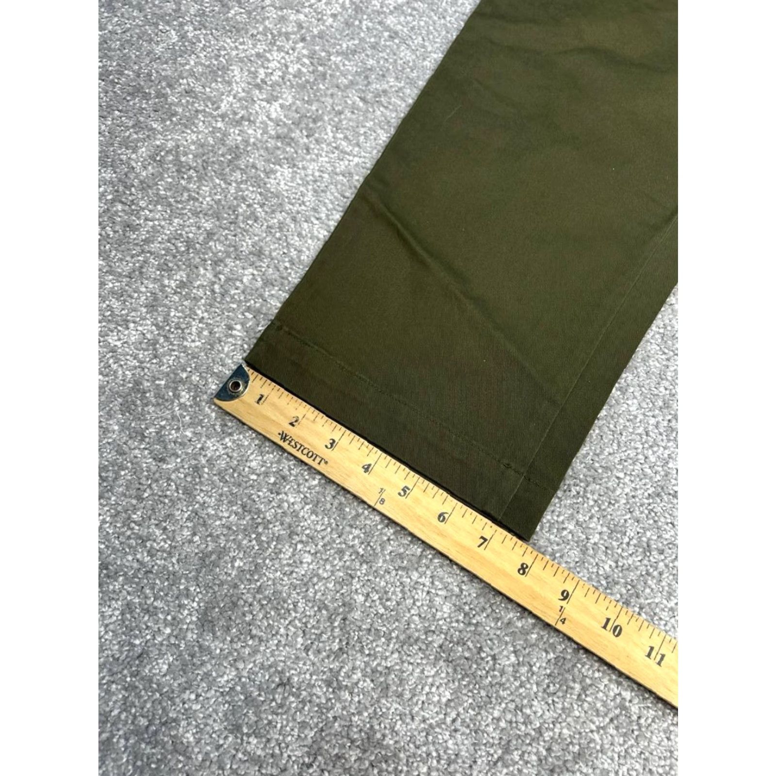 Gap Gap Slim Khakis Pants Mens 40 Green Cotton Water Resistant Stretch High Rise New Size US 40 / EU 56 - 6 Thumbnail