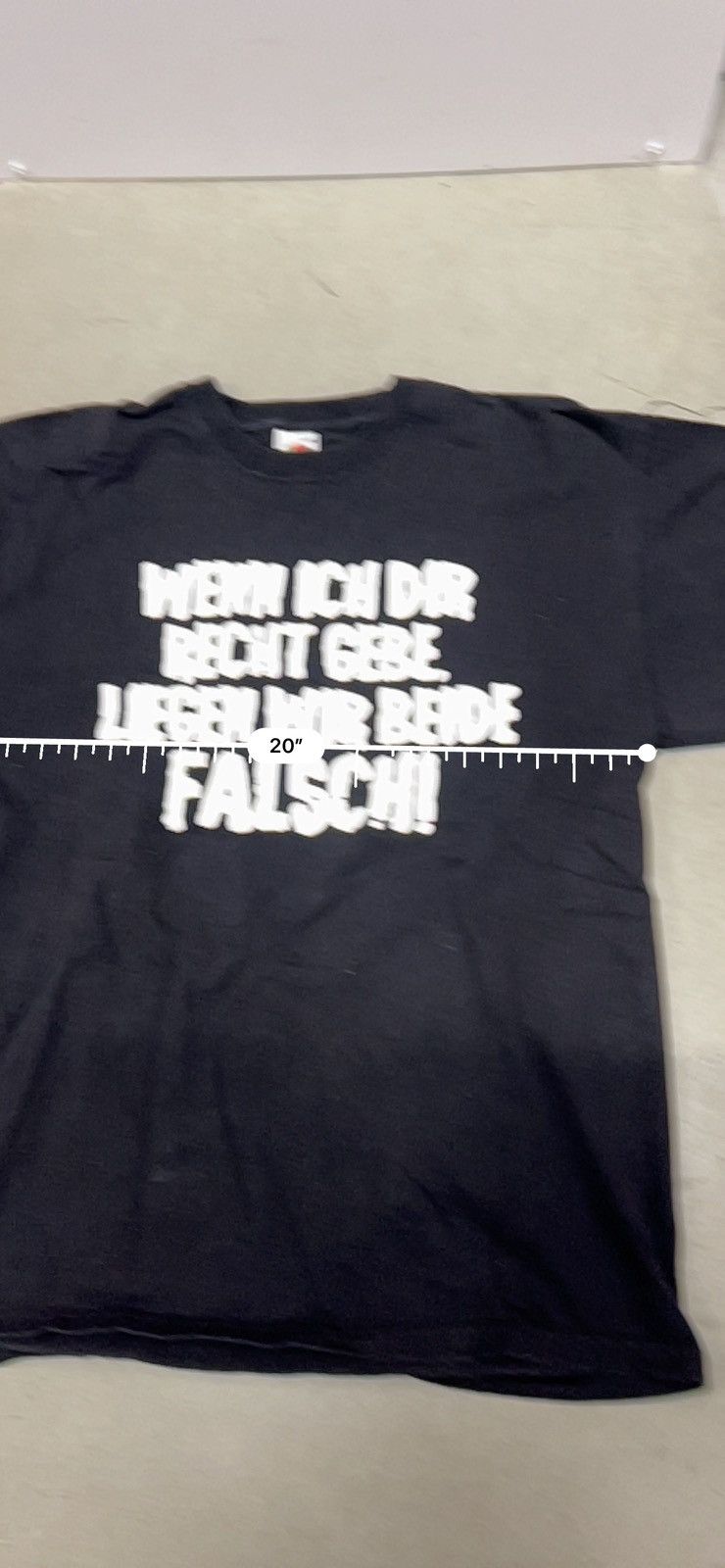 basketcase gallery Vintage German Slogan comedy Tee Size US XL / EU 56 / 4 - 3 Thumbnail