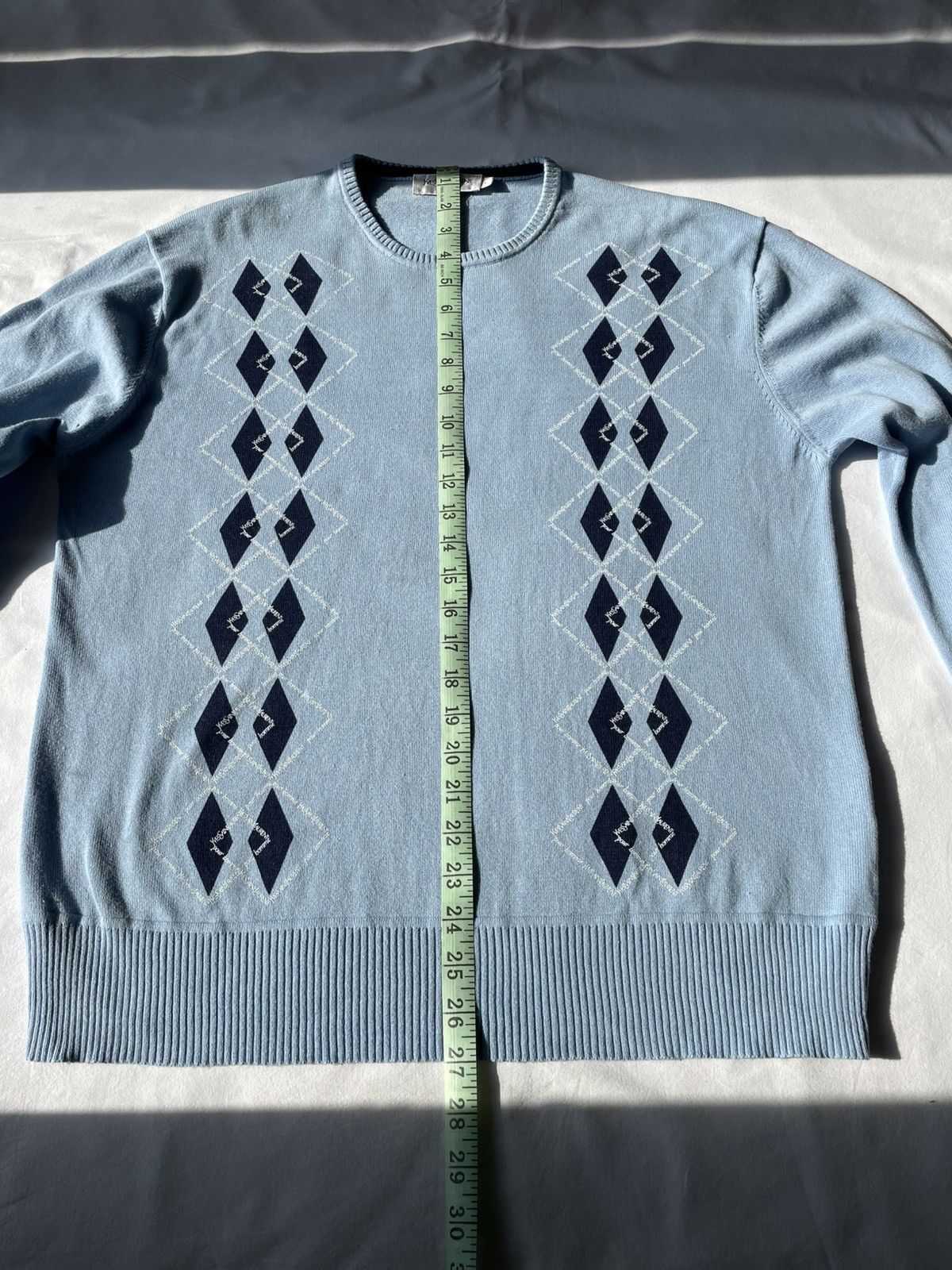Yves Saint Laurent Yves Saint Laurent YSL Monogram Sweater Knit Vintage Size US L / EU 52-54 / 3 - 10 Thumbnail