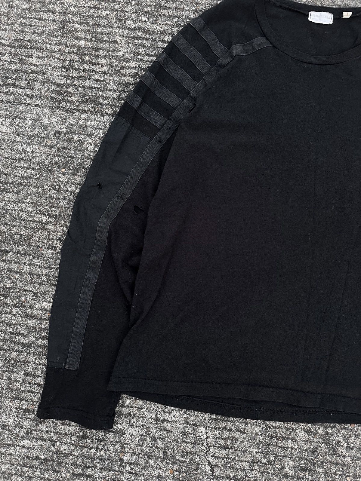 Helmut Lang Helmut Lang 1999 L/S Strapped Military T-Shirts Size US M / EU 48-50 / 2 - 7 Thumbnail