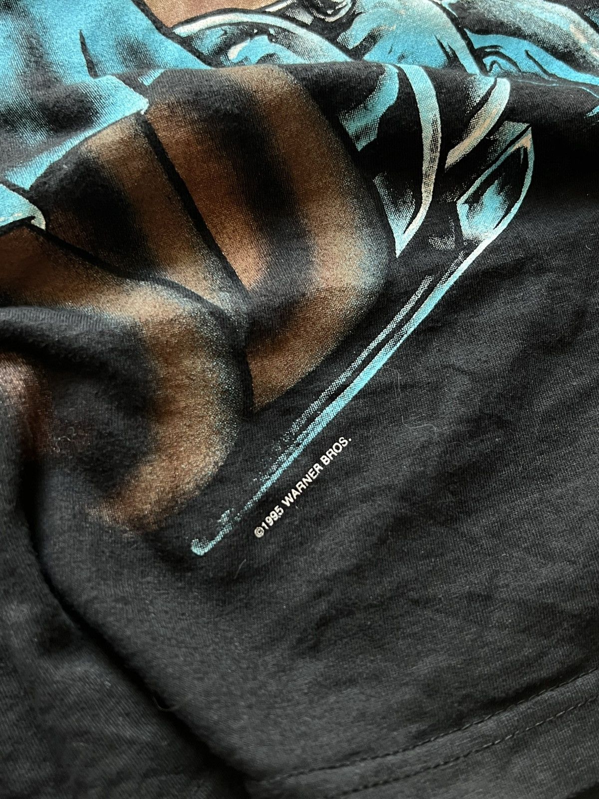 Warner Bros Vintage T-Shirt Tee Warner Bros 1995 Taz Big Logo Y2K Size US XL / EU 56 / 4 - 2 Thumbnail