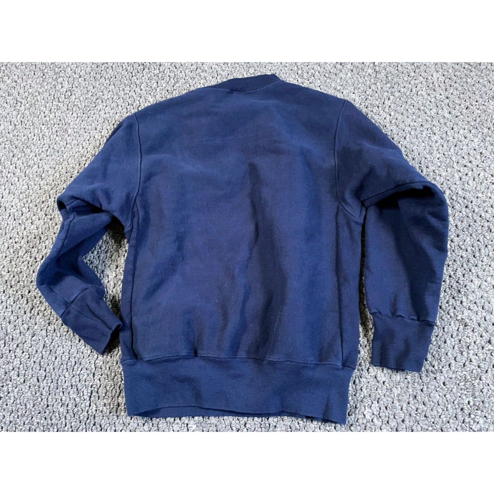 Vintage VINTAGE Bay City Michigan Sweatshirt Men’s Medium Blue Heavyweight Crewneck Graphic Print 90s City Retro Pullover Size US M / EU 48-50 / 2 - 2 Thumbnail