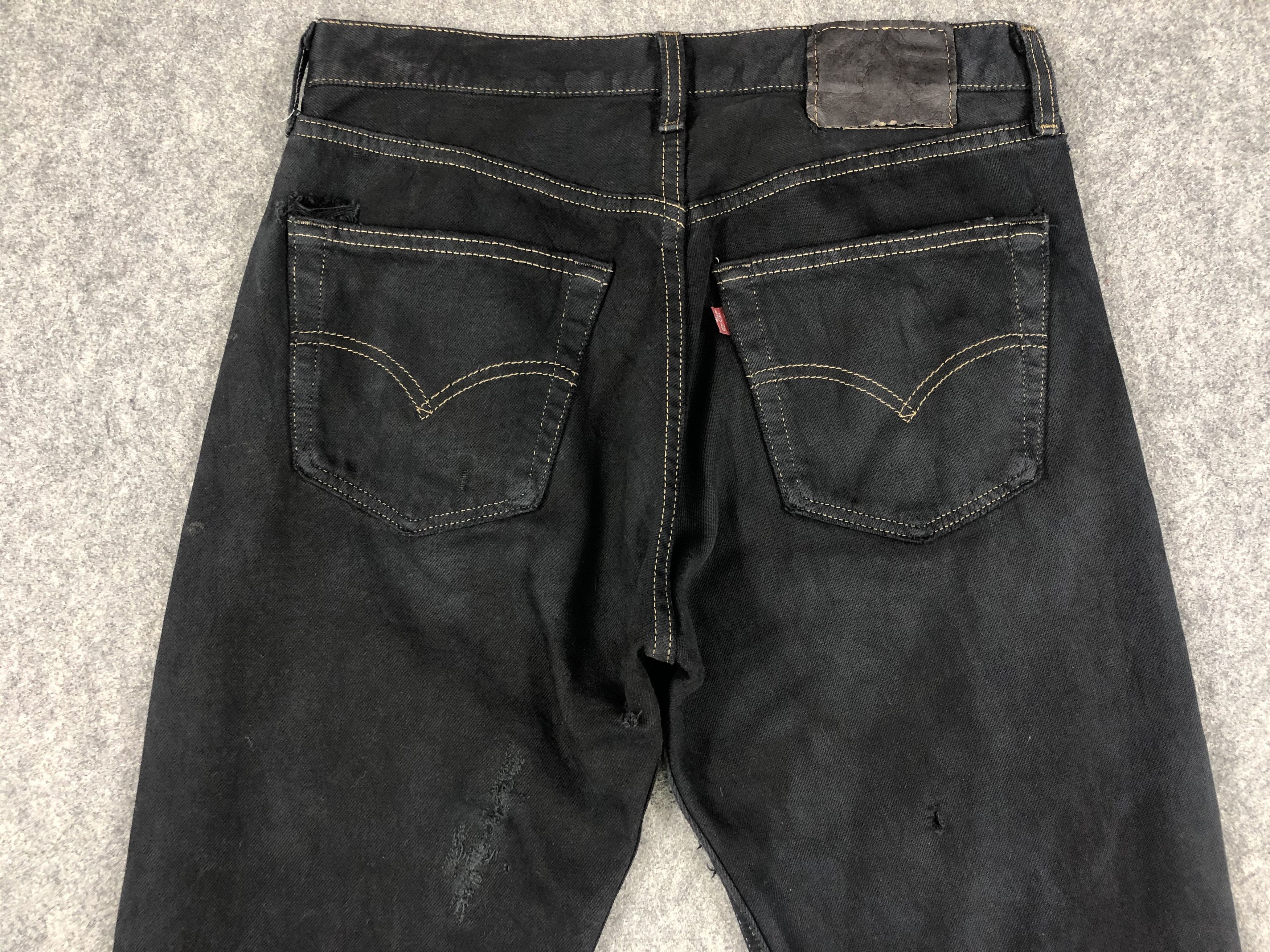 Levi's 90s Vintage Levi's 501 USA Black Jeans 30x32 Denim -JN1117 Size US 30 / EU 46 - 4 Thumbnail