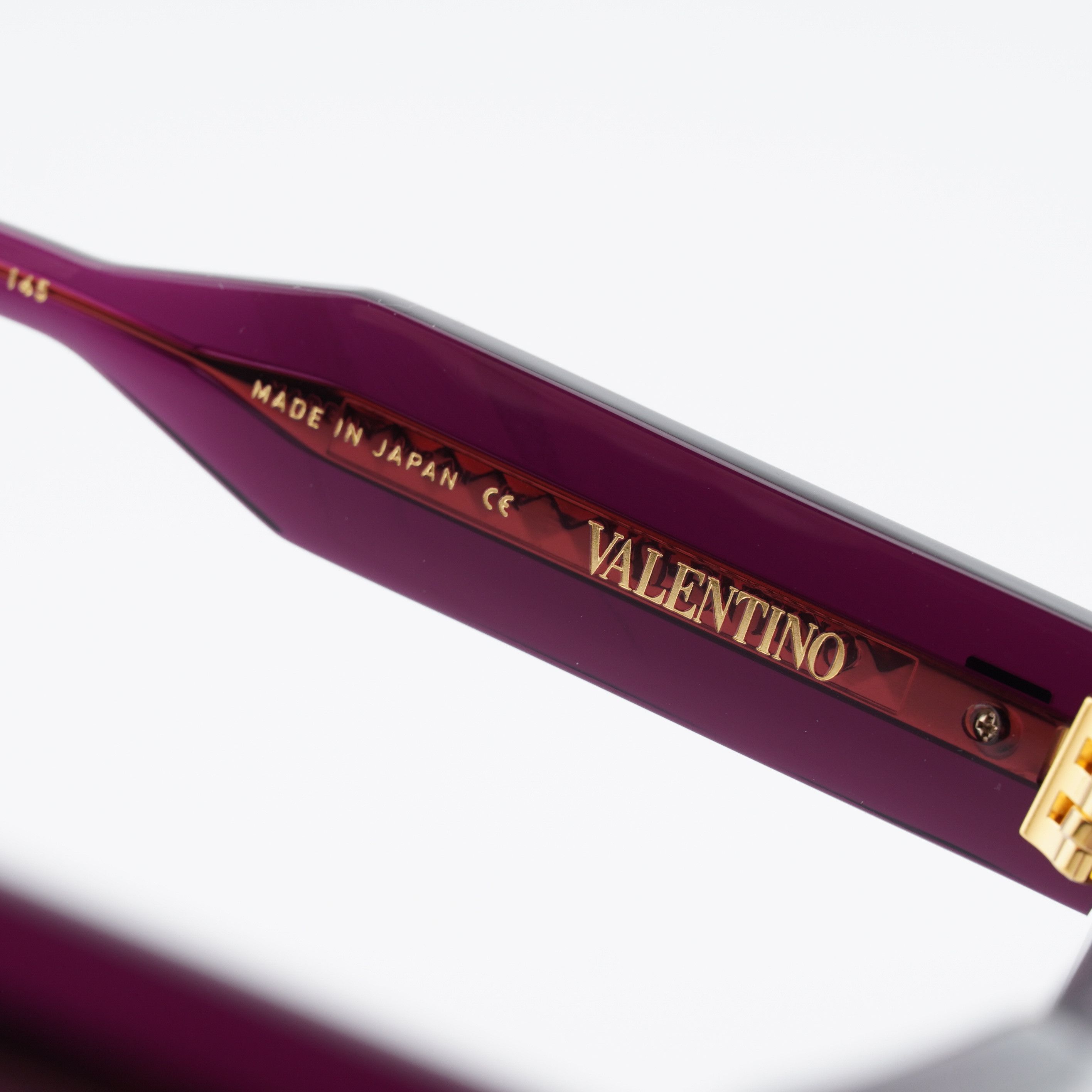 Valentino Valentino V-ESSENTIAL - III VLX-125B Eyeglasses Burgundy 52m Size ONE SIZE - 7 Thumbnail