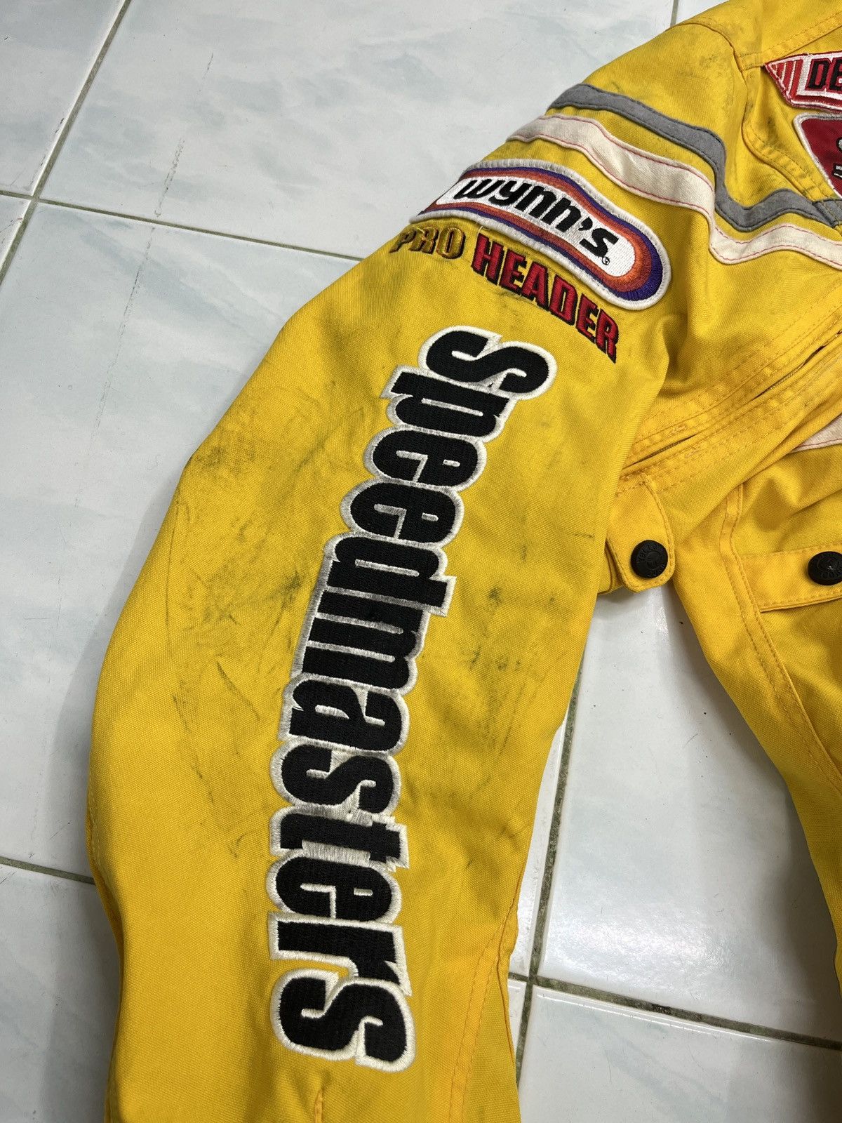 YELLOW CORN 🔥🔥🔥STEALS YELLOW CORN SLEDGE HAMMER RACING JACKET Size US M / EU 48-50 / 2 - 17 Thumbnail