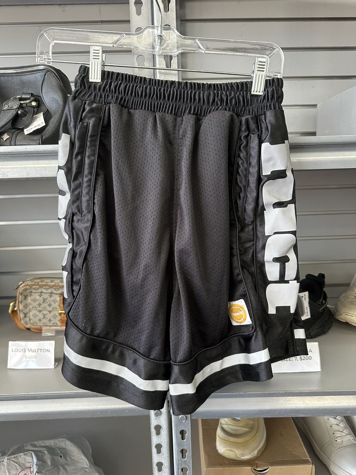 FUCT FUCT 3M Mesh Reflective Logo Shorts BLACK SMALL Size US 30 / EU 46 - 1 Thumbnail