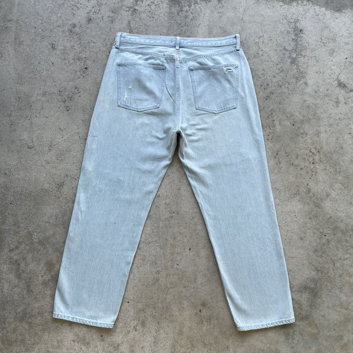 Japanese Brand Vintage Japanese Light Distressed Jean Denim Pants Faded W36 Size US 36 / EU 52 - 10 Thumbnail