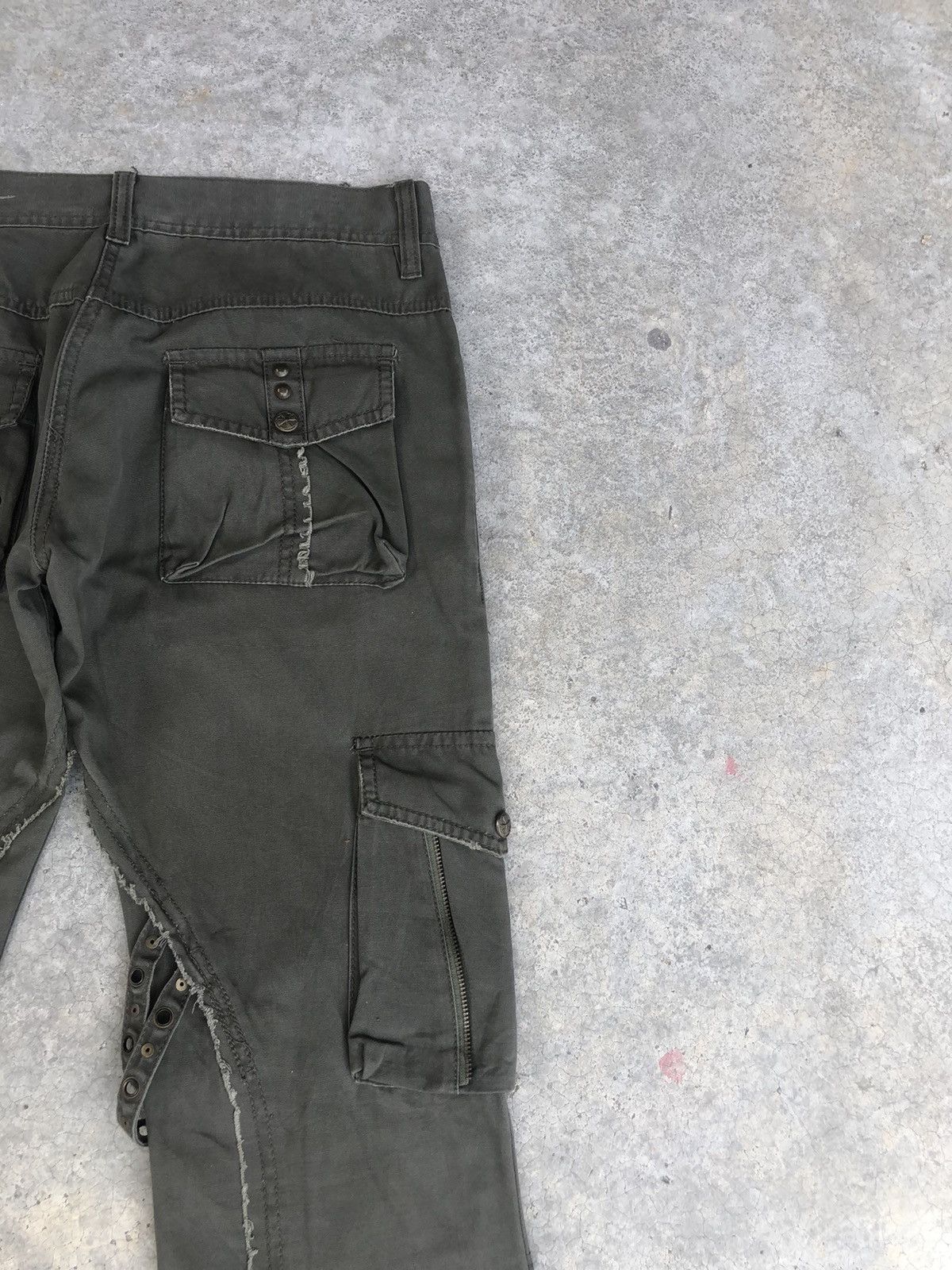 Japanese Brand Japanese Midas Flared Pants Cargo Pants Bondage Size US 32 / EU 48 - 10 Thumbnail