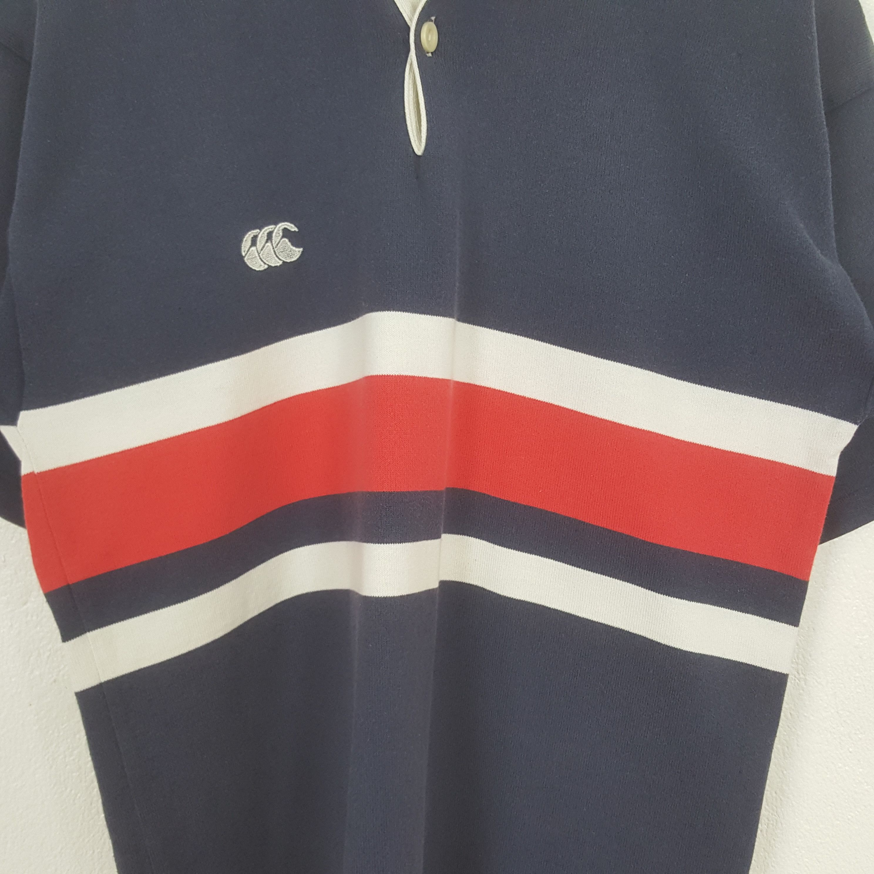 Canterbury of New Zealand Vintage Canterbury Of New Zealand Rugby Polos C301N17(71) Size US M / EU 48-50 / 2 - 2 Thumbnail