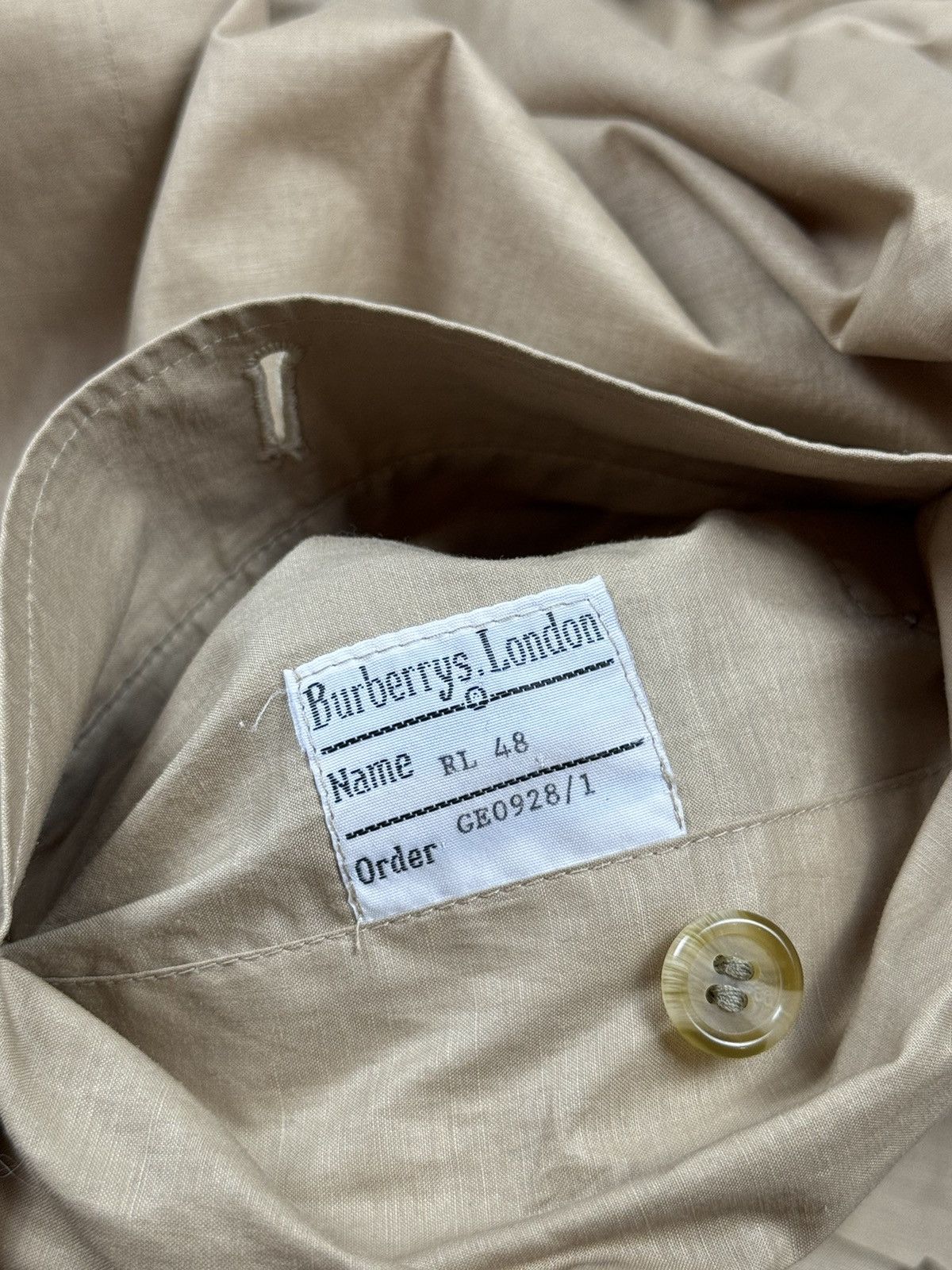 Burberry × Vintage Vintage trench coat Burberry original luxury streetwear item Size M / US 6-8 / IT 42-44 - 9 Thumbnail