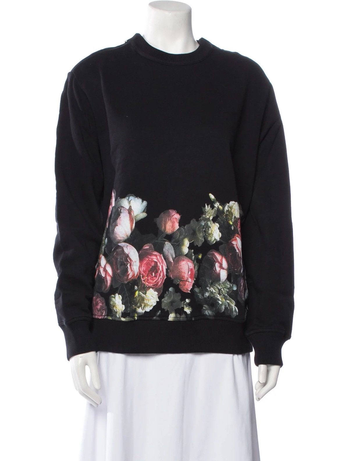 Givenchy Givenchy Floral Print Crewneck Sweatshirts Size US XS / EU 42 / 0 - 6 Thumbnail