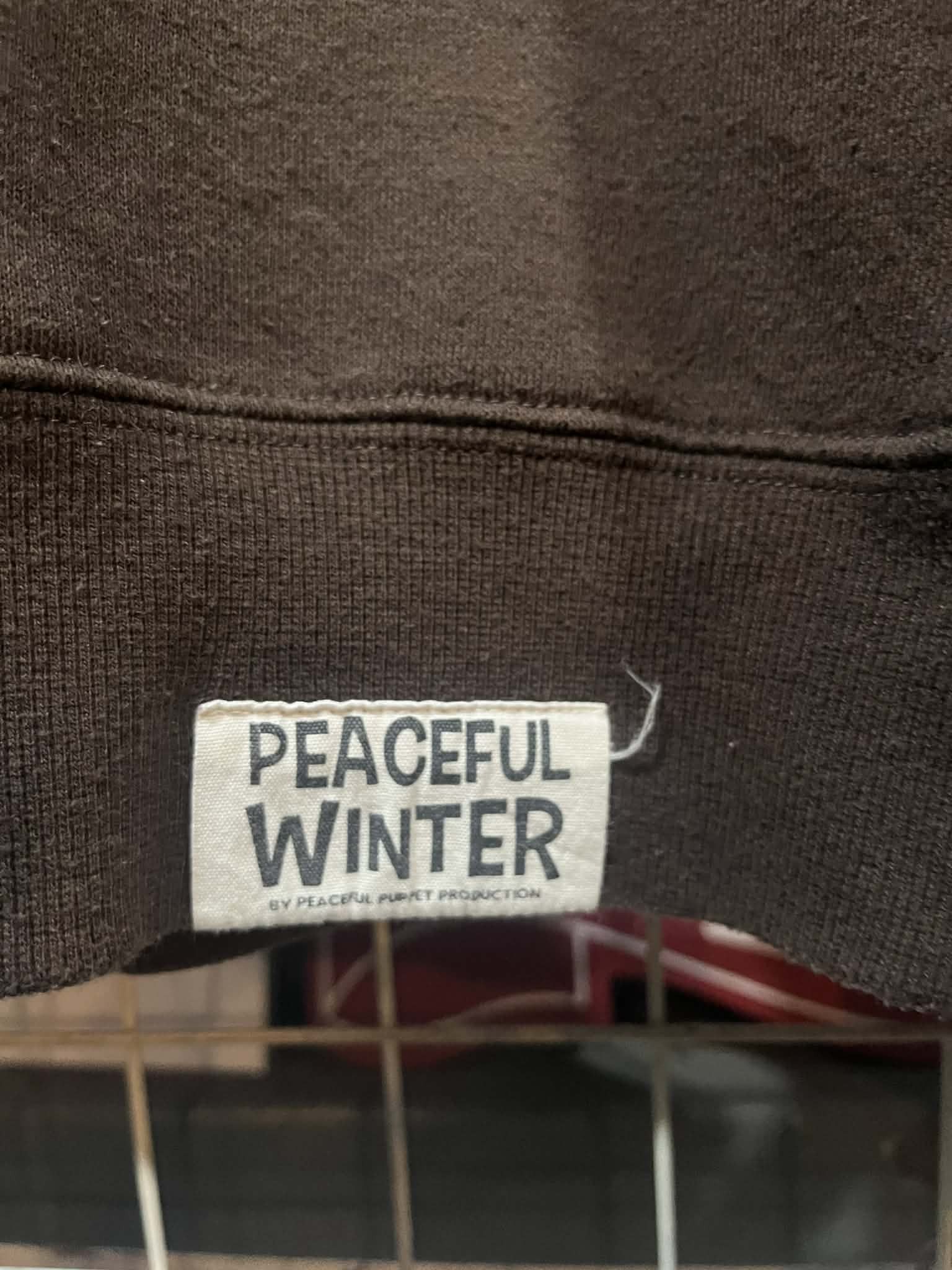 Japanese Brand Peaceful Puppet Akimoto Tsukue Winter Sweatshirt Size US M / EU 48-50 / 2 - 3 Thumbnail