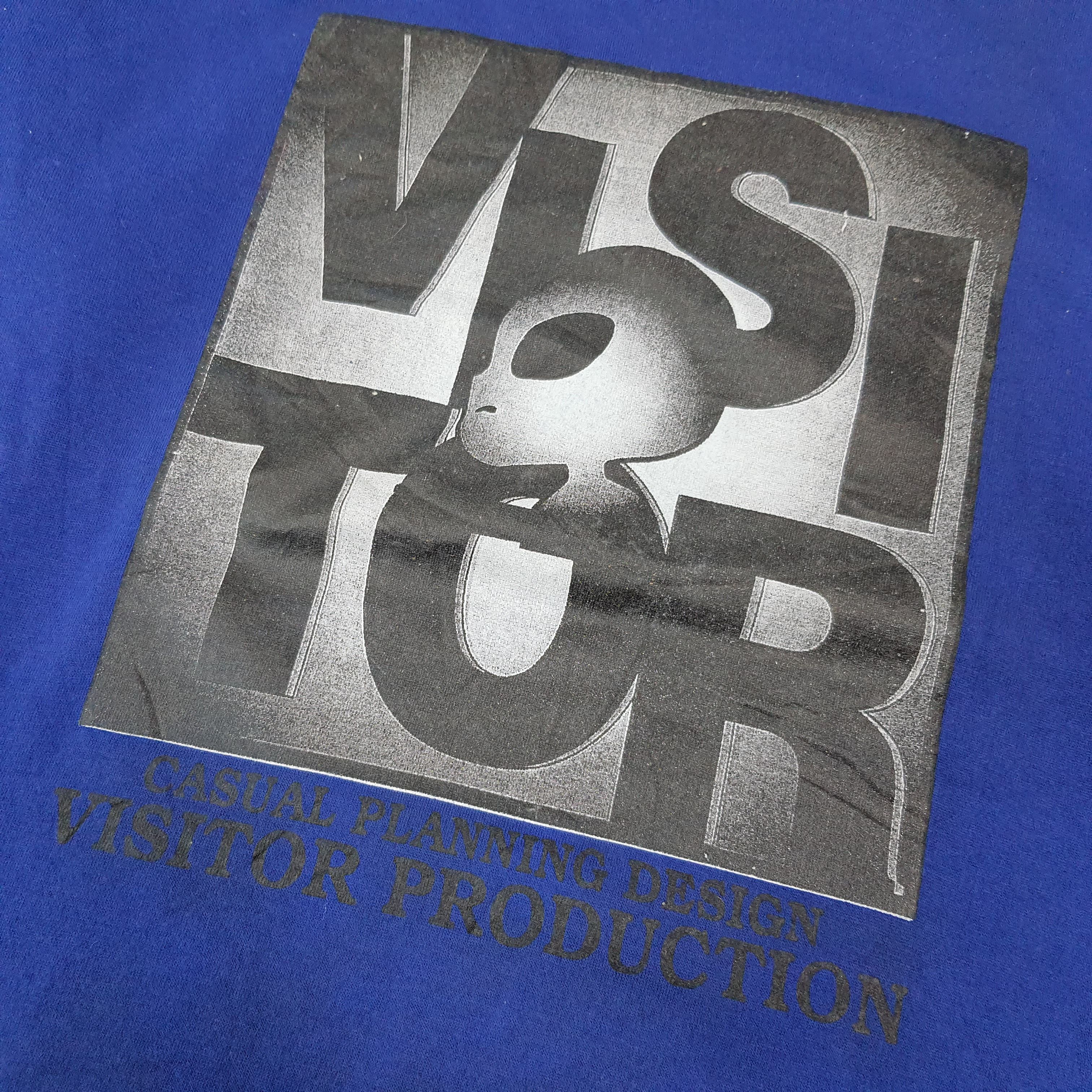 Vintage Vintage Alien Visitor Streetwear Sweatshirt C271N23 Size US L / EU 52-54 / 3 - 2 Thumbnail