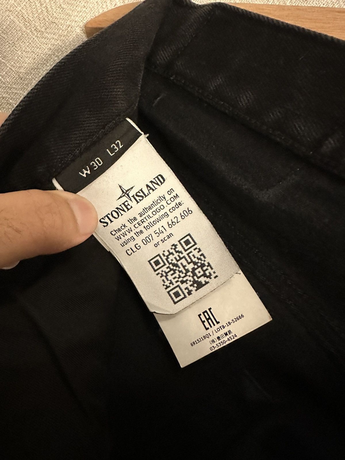 Stone Island Stone Island Faded Black Jeans Size US 30 / EU 46 - 4 Thumbnail