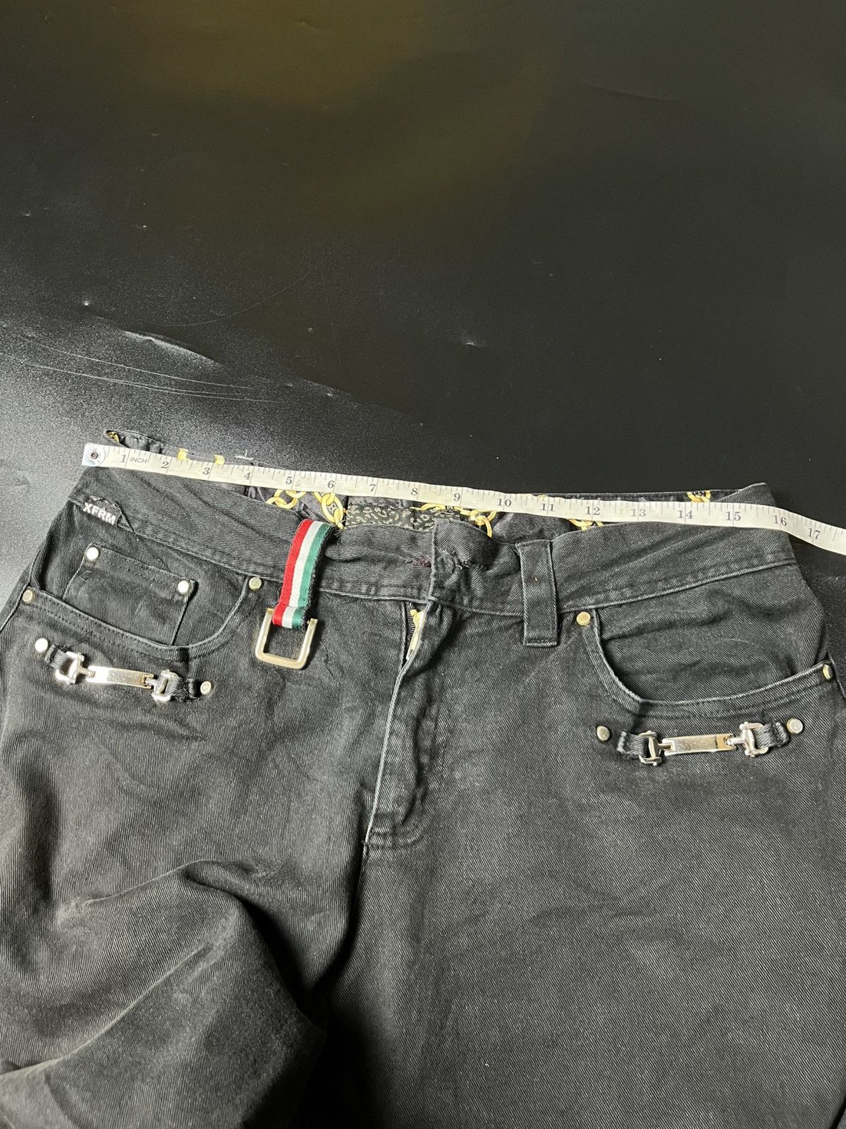 If Six Was Nine × Japanese Brand × Le Grande Bleu (L.G.B.) Japanese XFRM chains Jeans Size US 32 / EU 48 - 14 Thumbnail