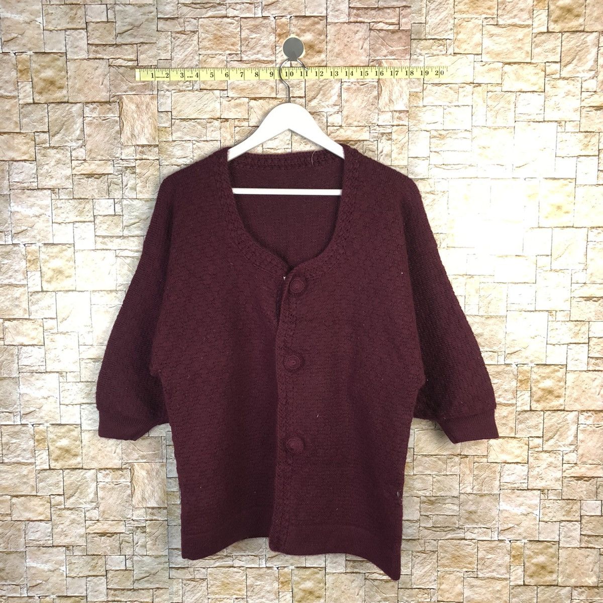Japanese Brand Japanese Brand Purple Cardigan Knitwear #A1065 Size M / US 6-8 / IT 42-44 - 1 Thumbnail